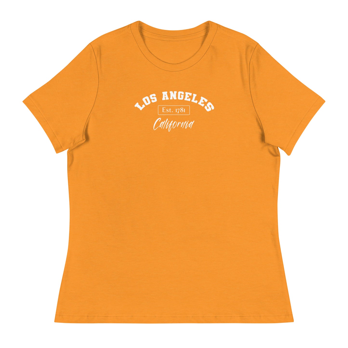 Los Angeles, California Women's T-Shirt Heather Marmalade