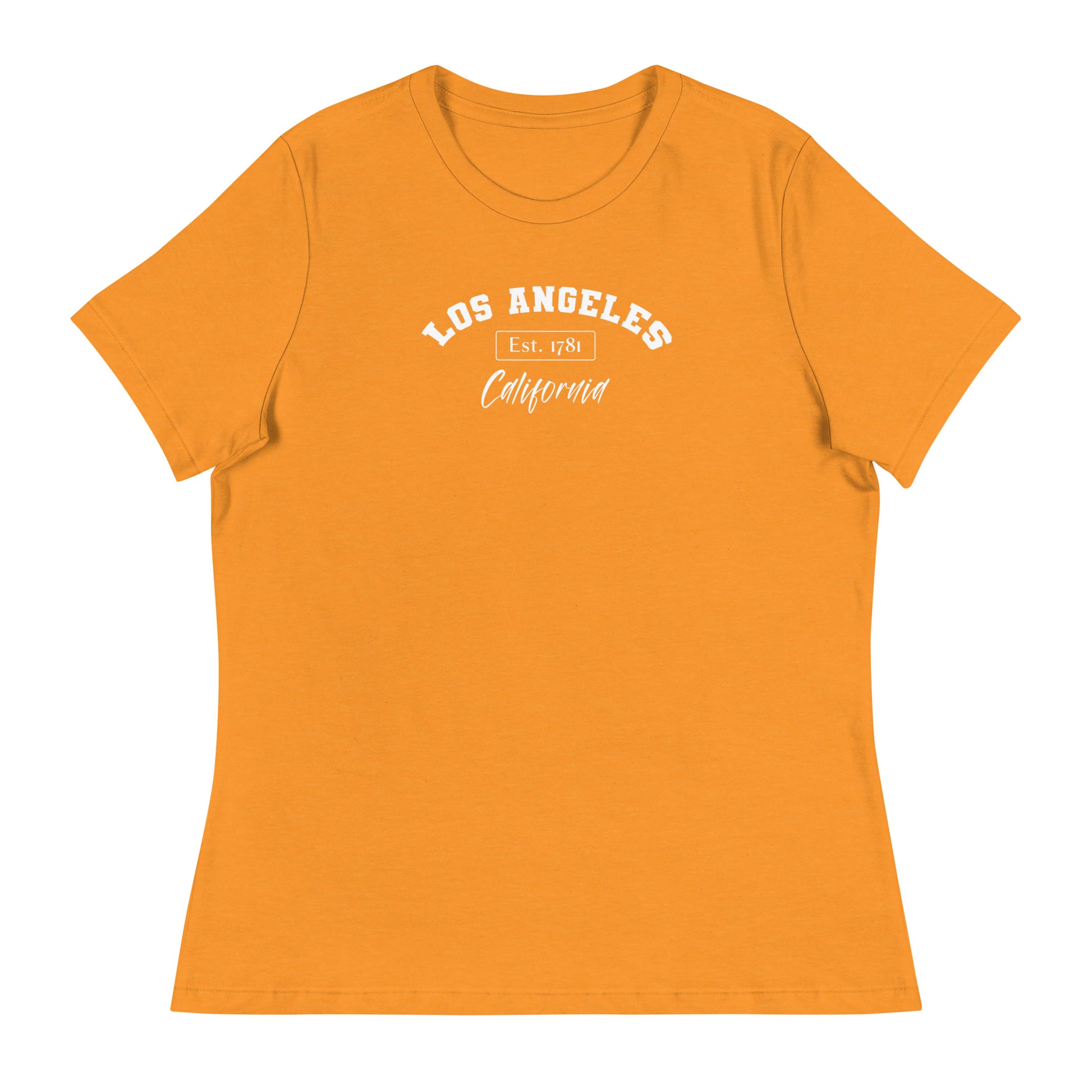 Los Angeles, California Women's T-Shirt Heather Marmalade