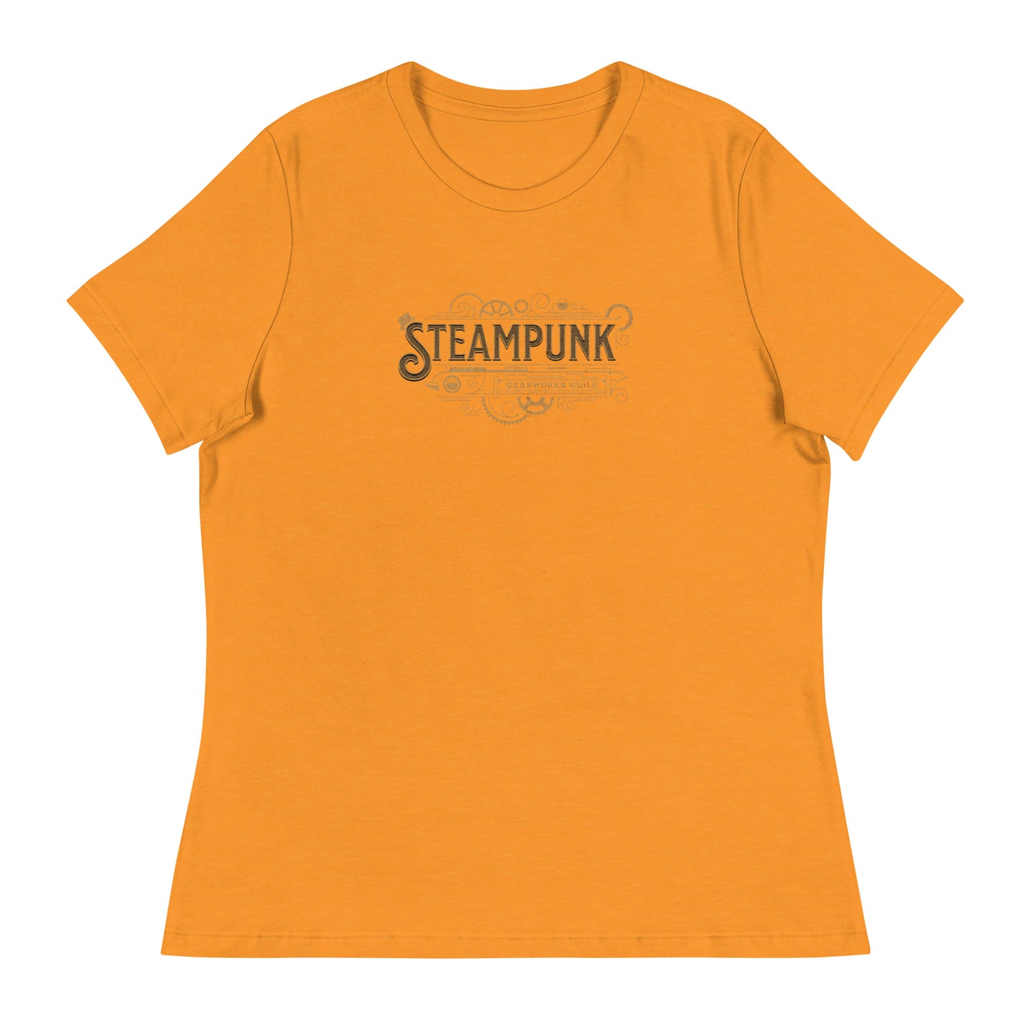 Steampunk Gearworks Guild Women's T-Shirt Heather Marmalade