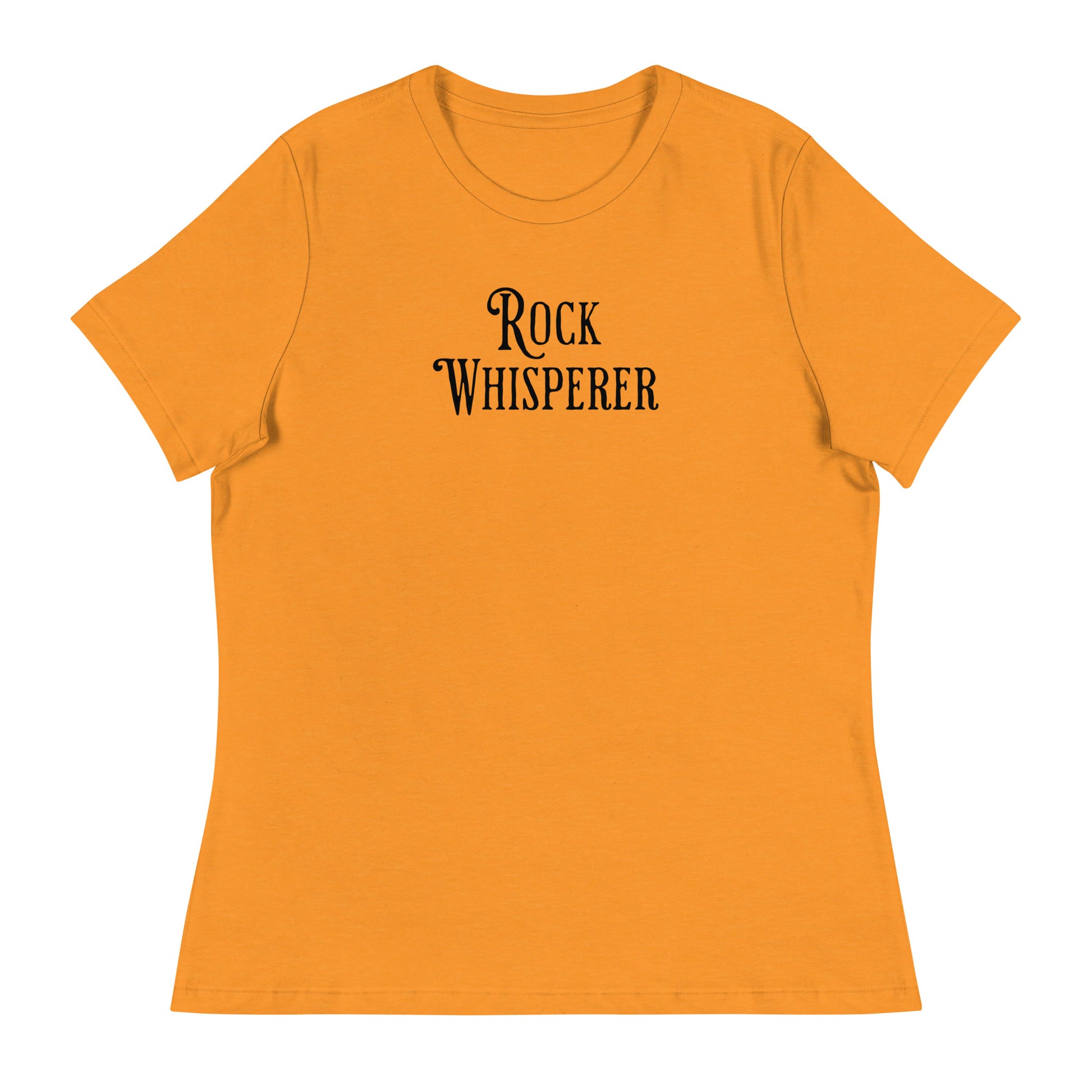 Women's Rock Whisperer T-Shirt Heather Marmalade