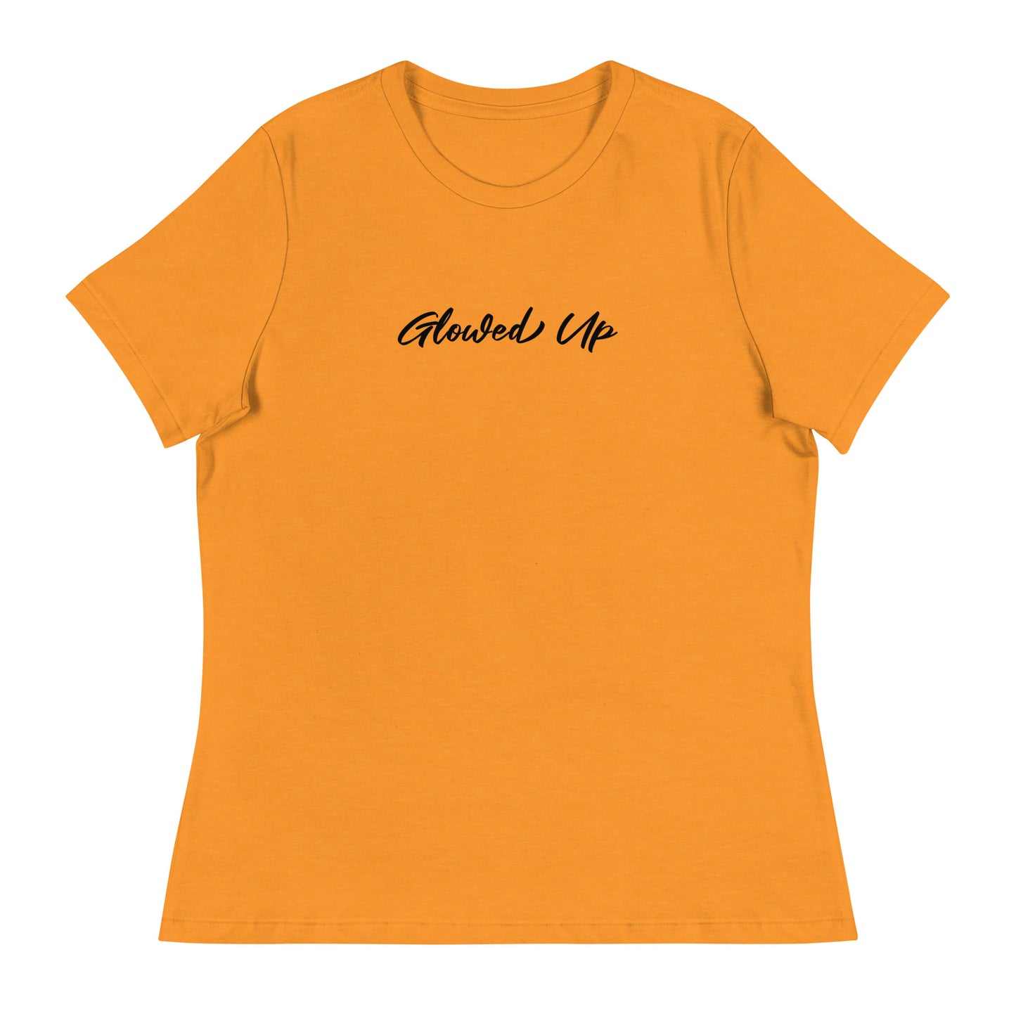 Women's Glowed Up T-Shirt Heather Marmalade