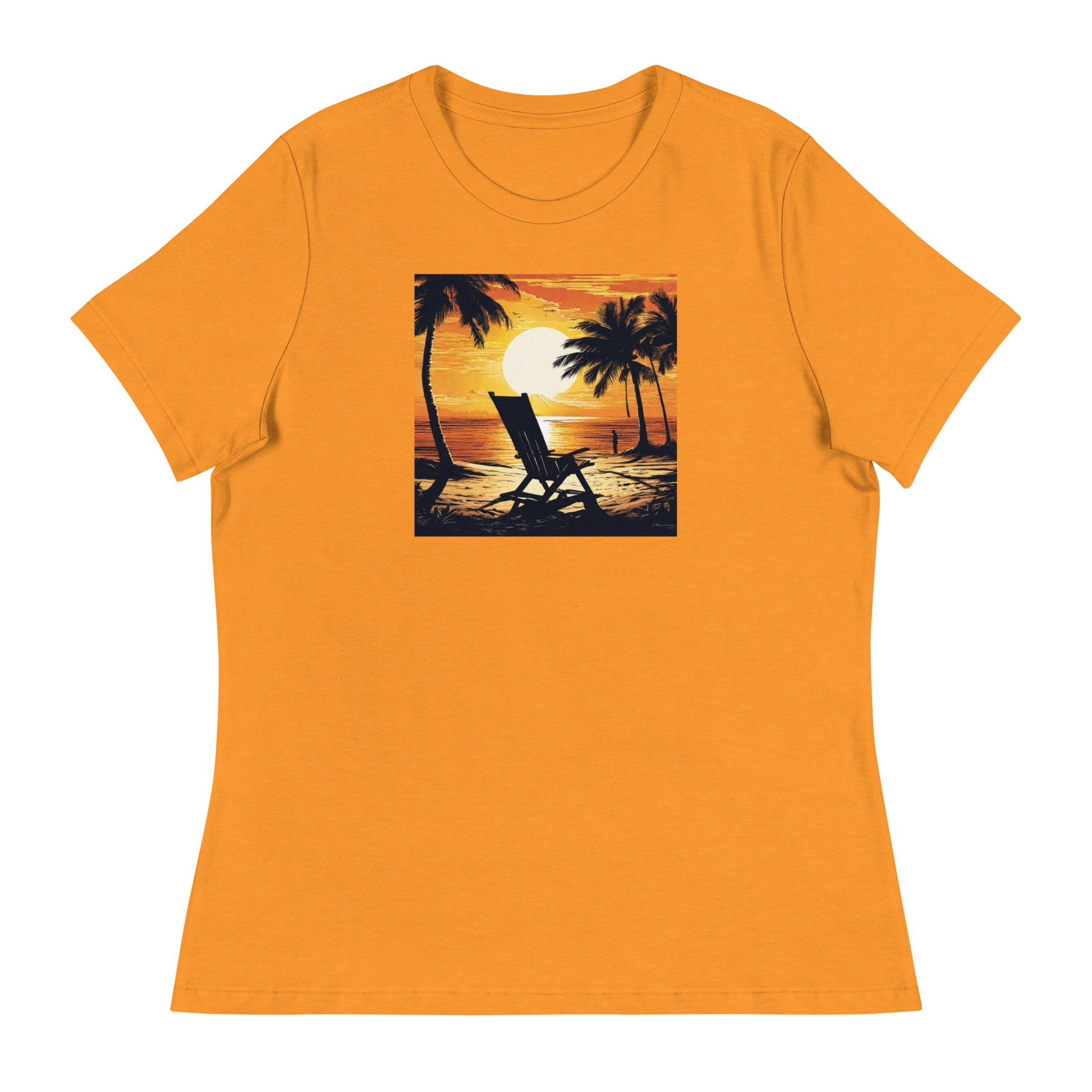 Summer Paradise Women's T-Shirt Heather Marmalade