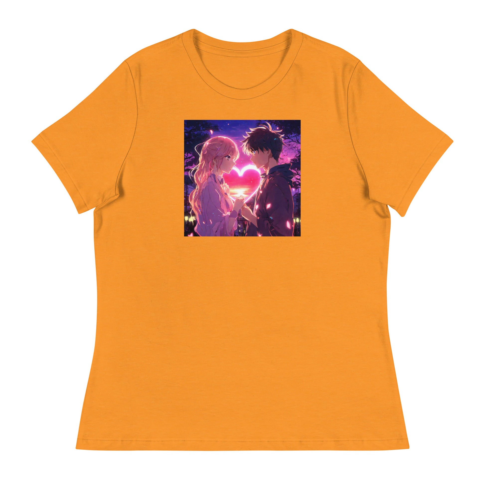 Women's Valentine's Day Love T-Shirt Heather Marmalade