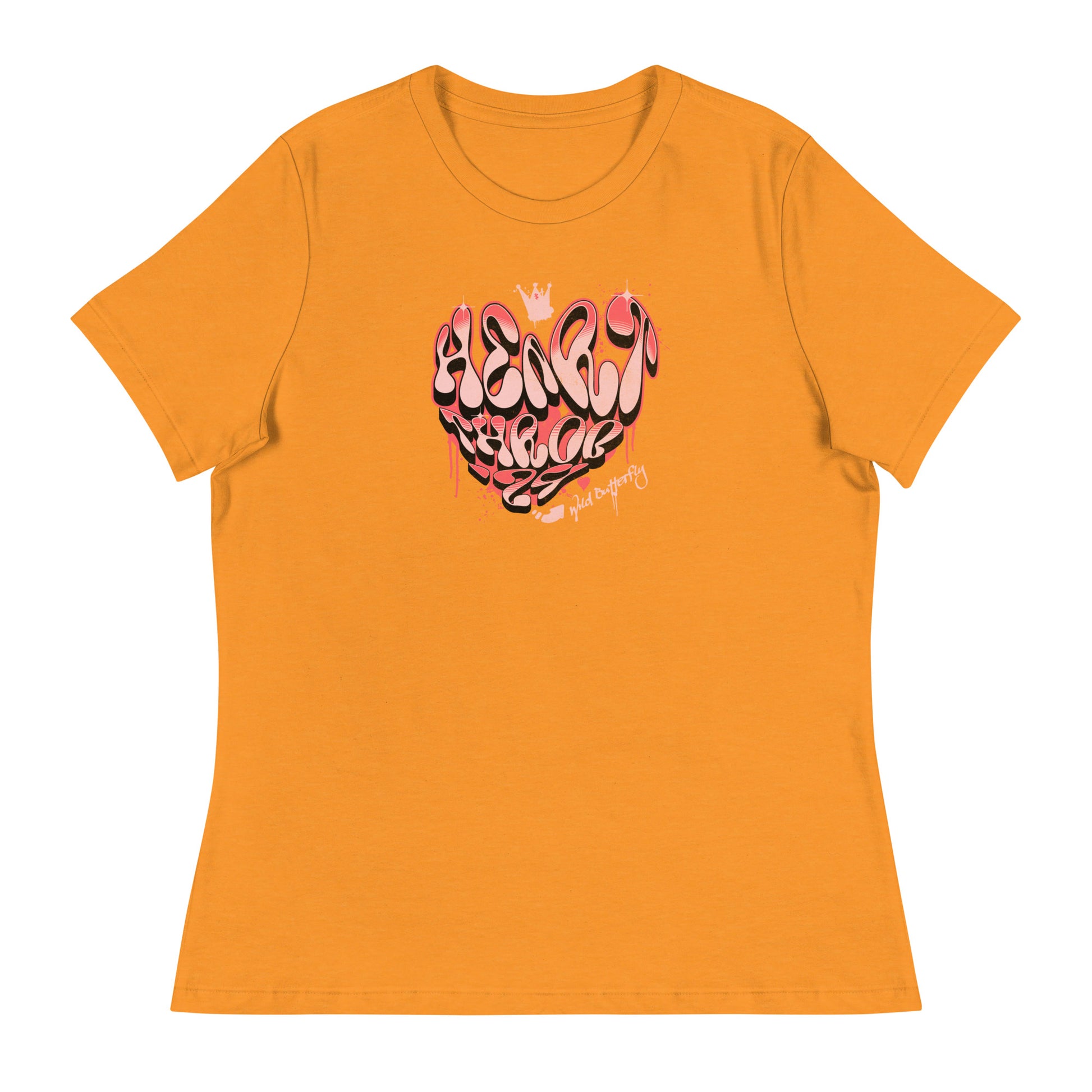 Heart Throb '24 Women's Valentine's Day T-Shirt Heather Marmalade