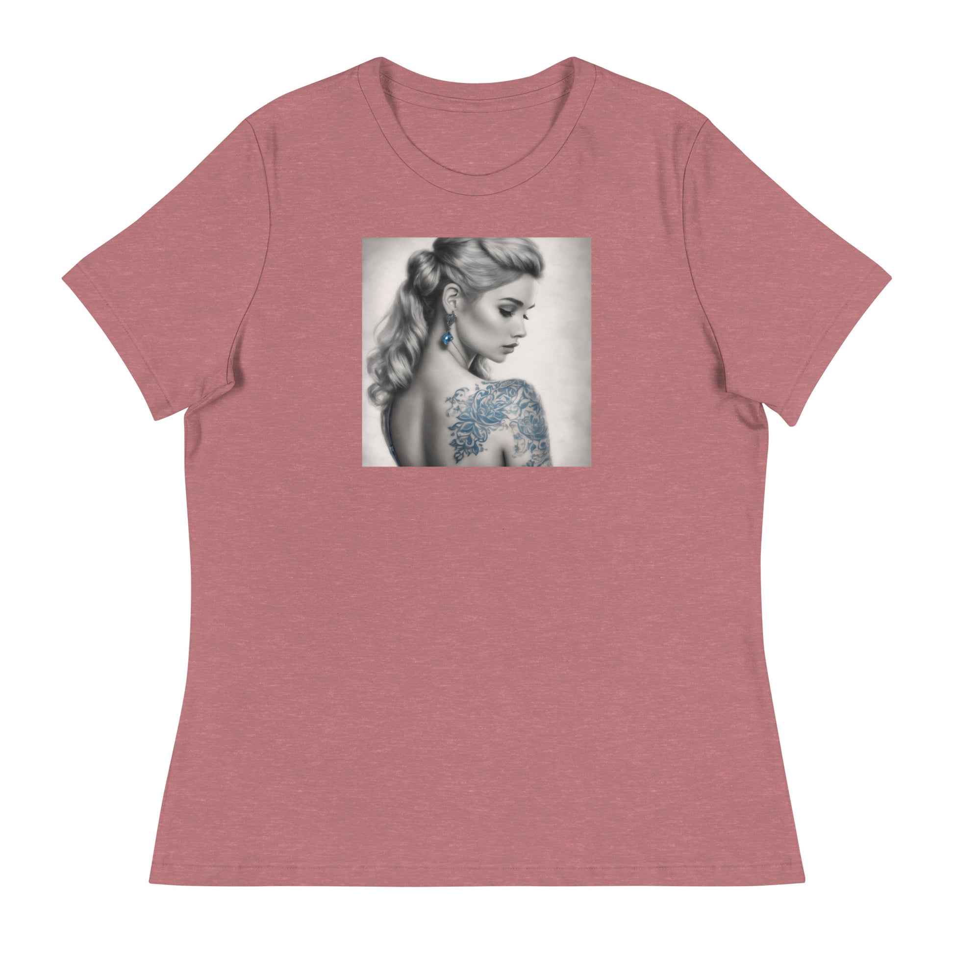 Inked Cinderella Women's T-Shirt Heather Mauve