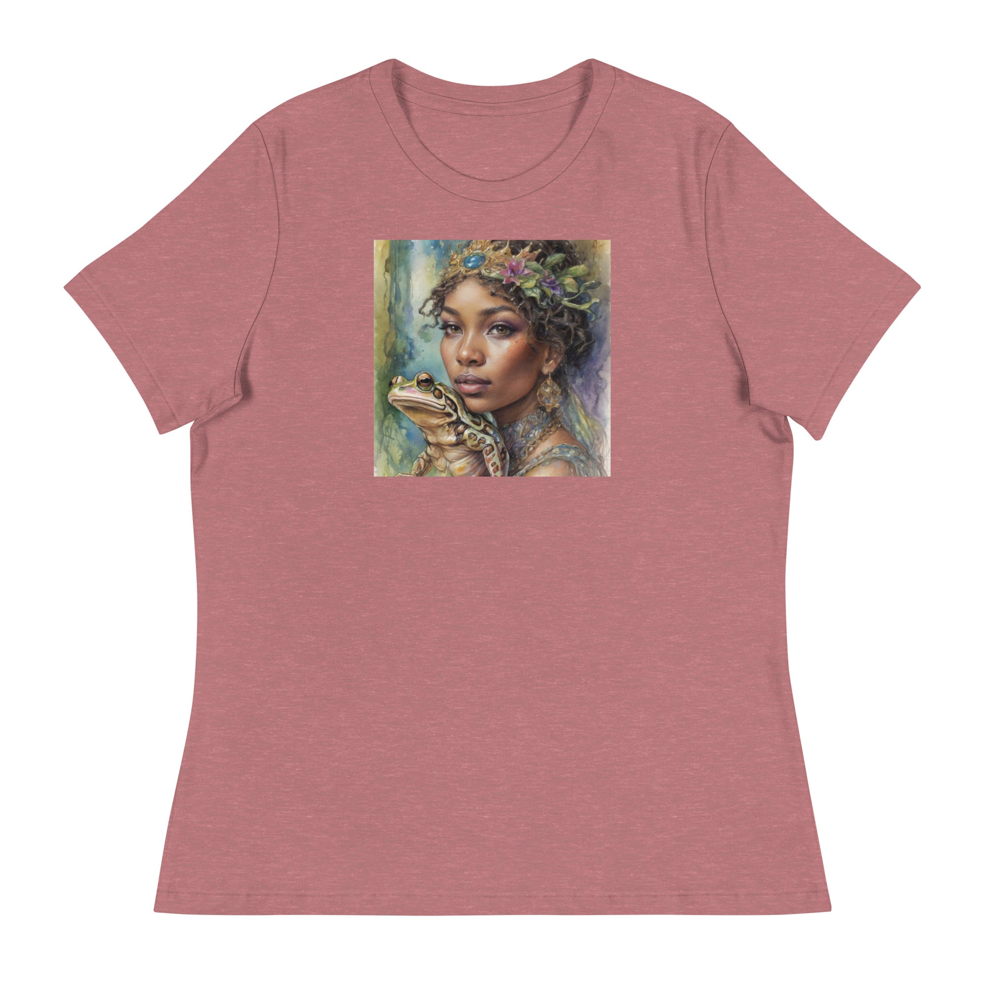 The Frog Princess Women's T-Shirt Heather Mauve