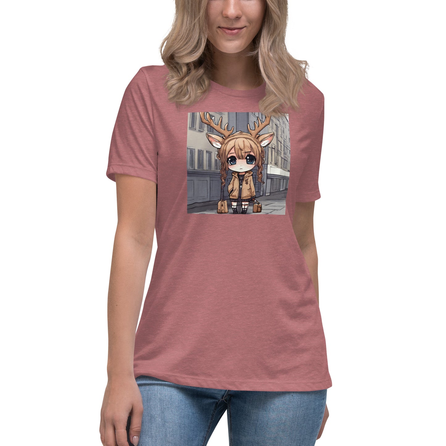 Spirit of the Deer Women's Anime T-Shirt