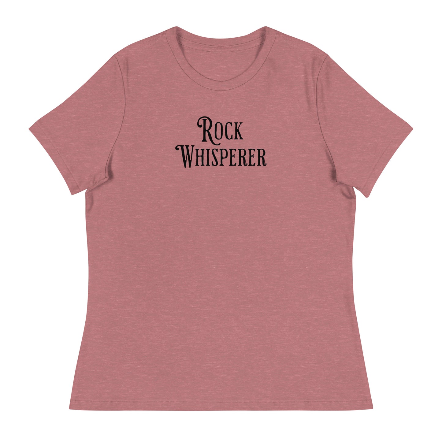 Women's Rock Whisperer T-Shirt Heather Mauve