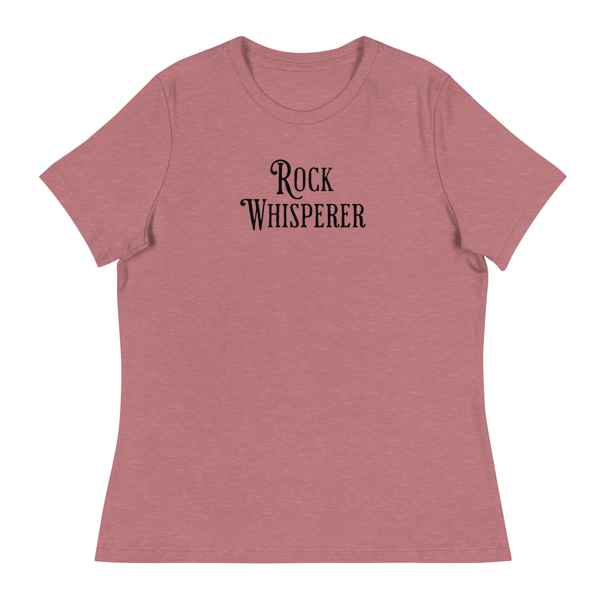 Women's Rock Whisperer T-Shirt Heather Mauve