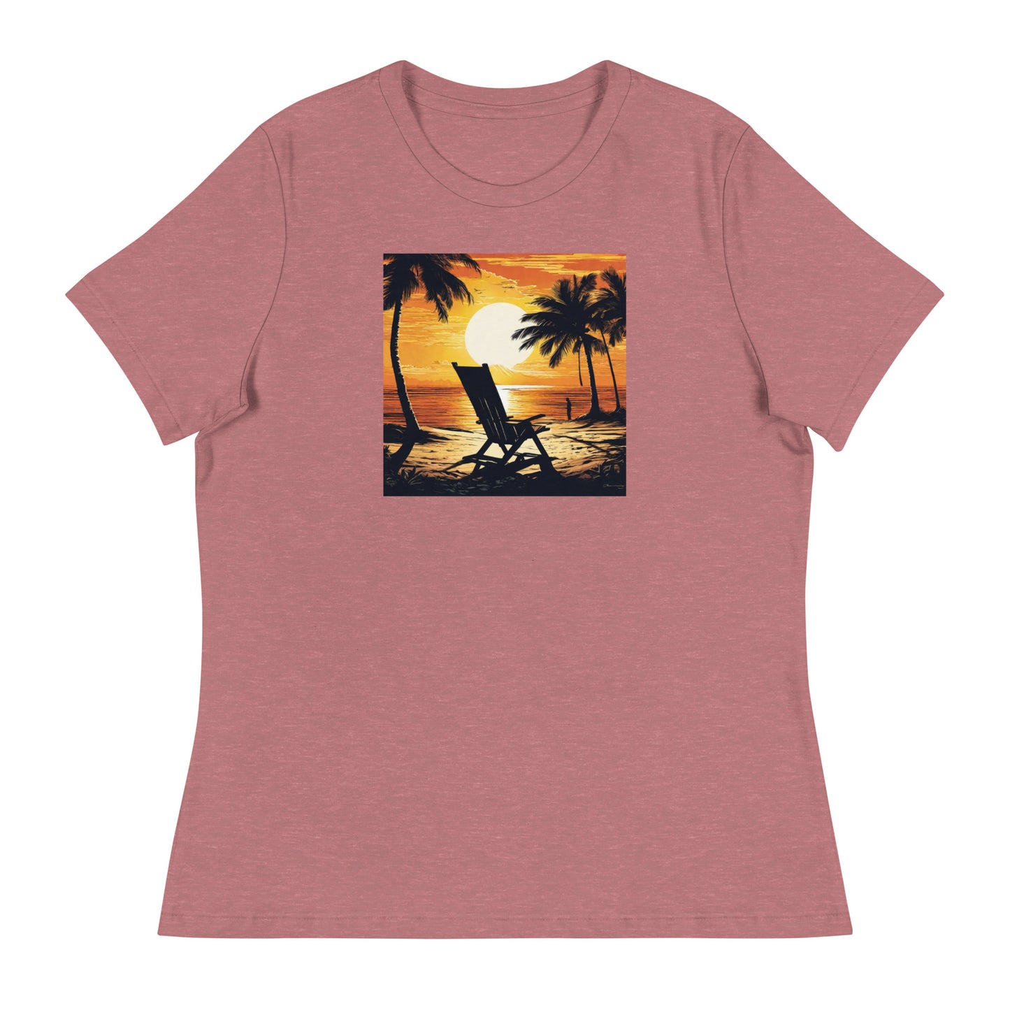 Summer Paradise Women's T-Shirt Heather Mauve