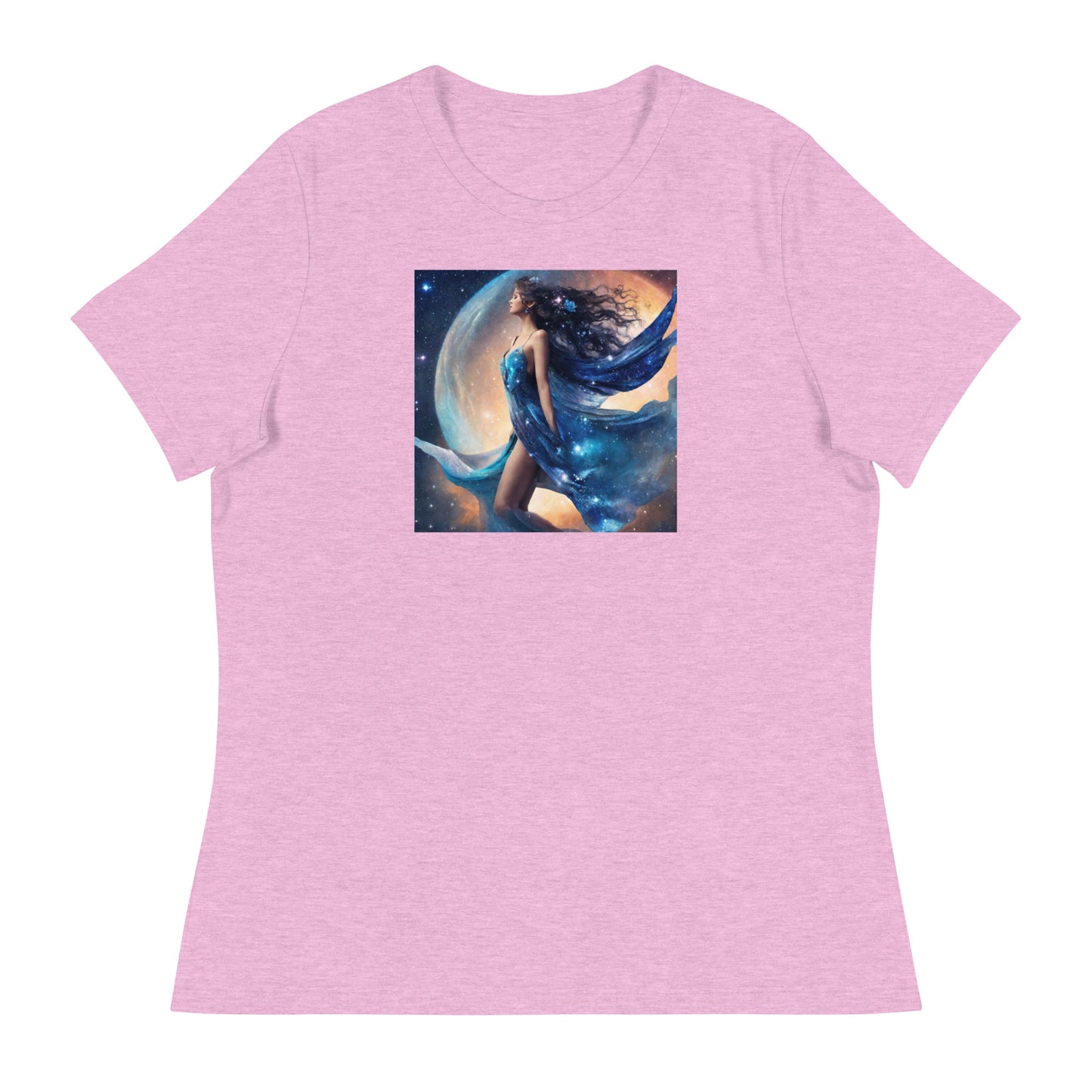 Blue Fairy Women's T-Shirt Heather Prism Lilac