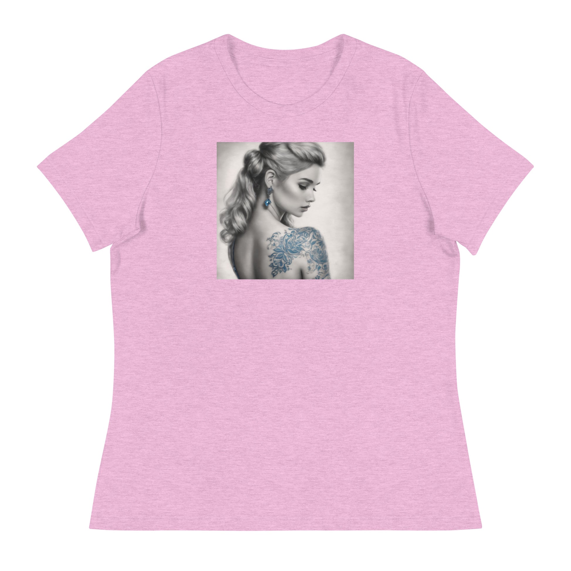 Inked Cinderella Women's T-Shirt Heather Prism Lilac