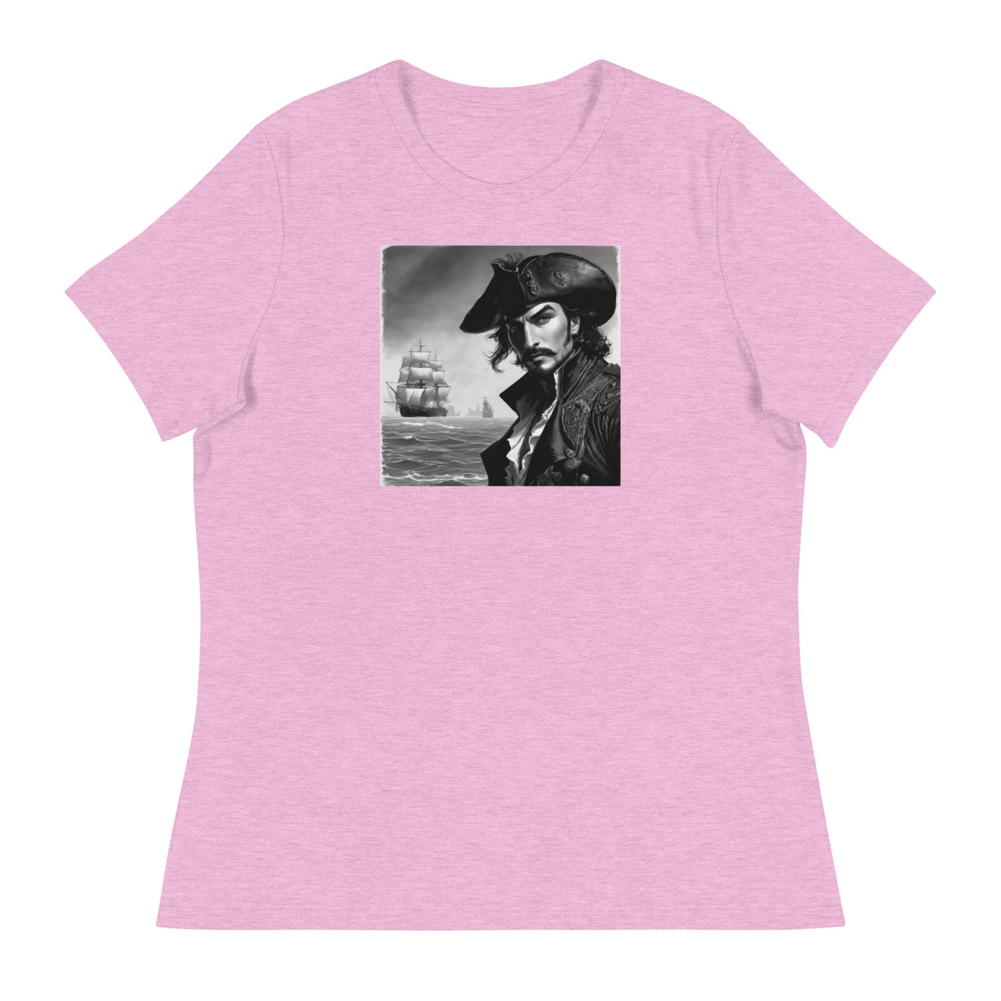 Captain Hook's Gaze Women's T-Shirt Heather Prism Lilac