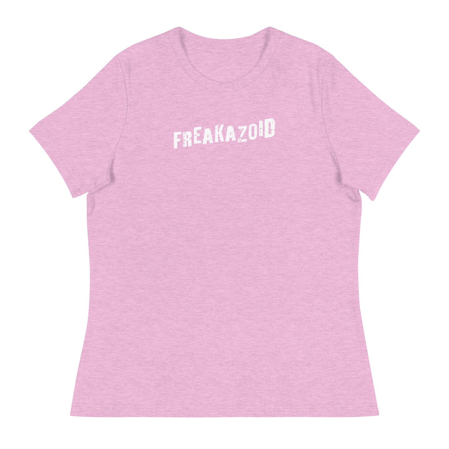 Freakazoid Women's Funny T-Shirt Heather Prism Lilac