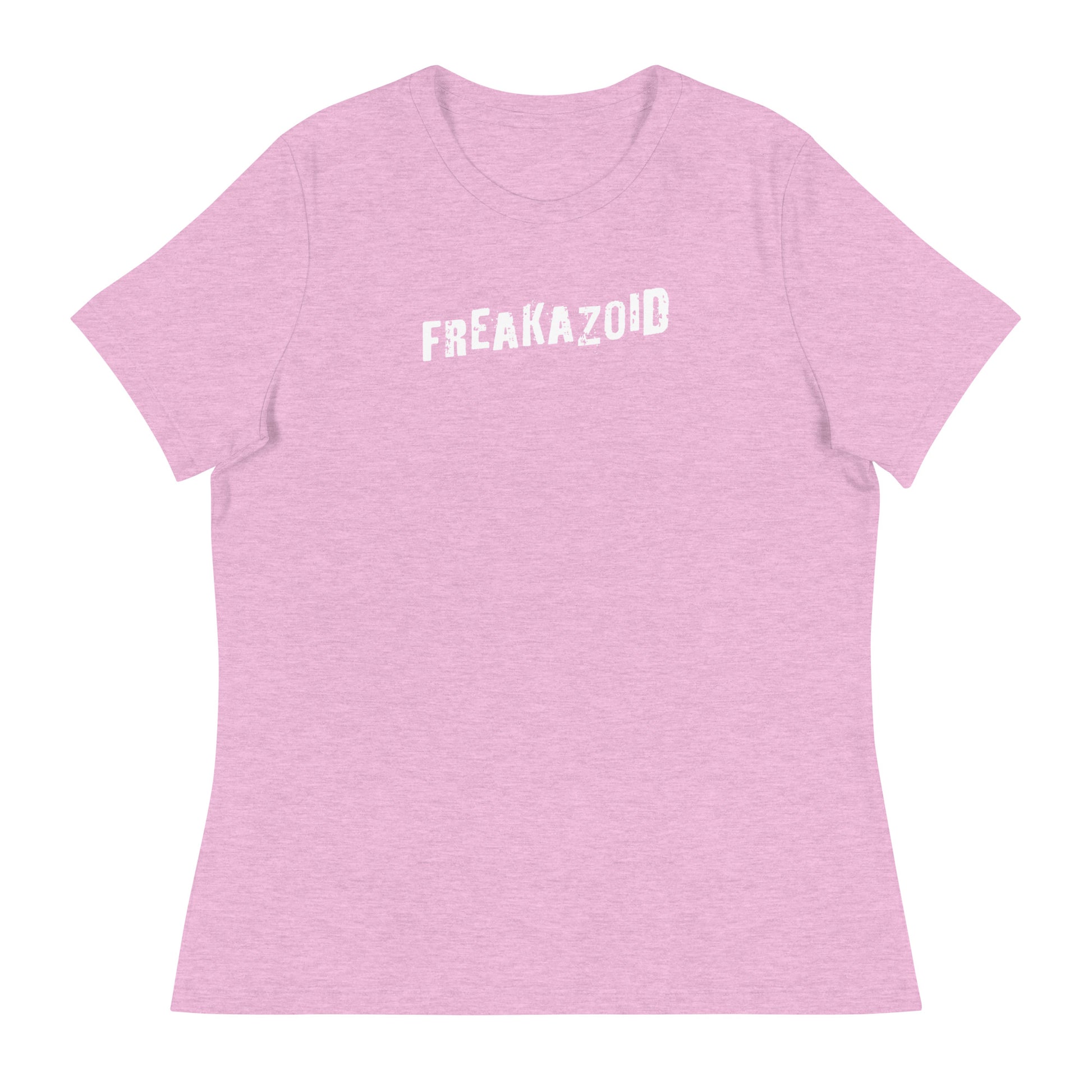 Freakazoid Women's Funny T-Shirt Heather Prism Lilac