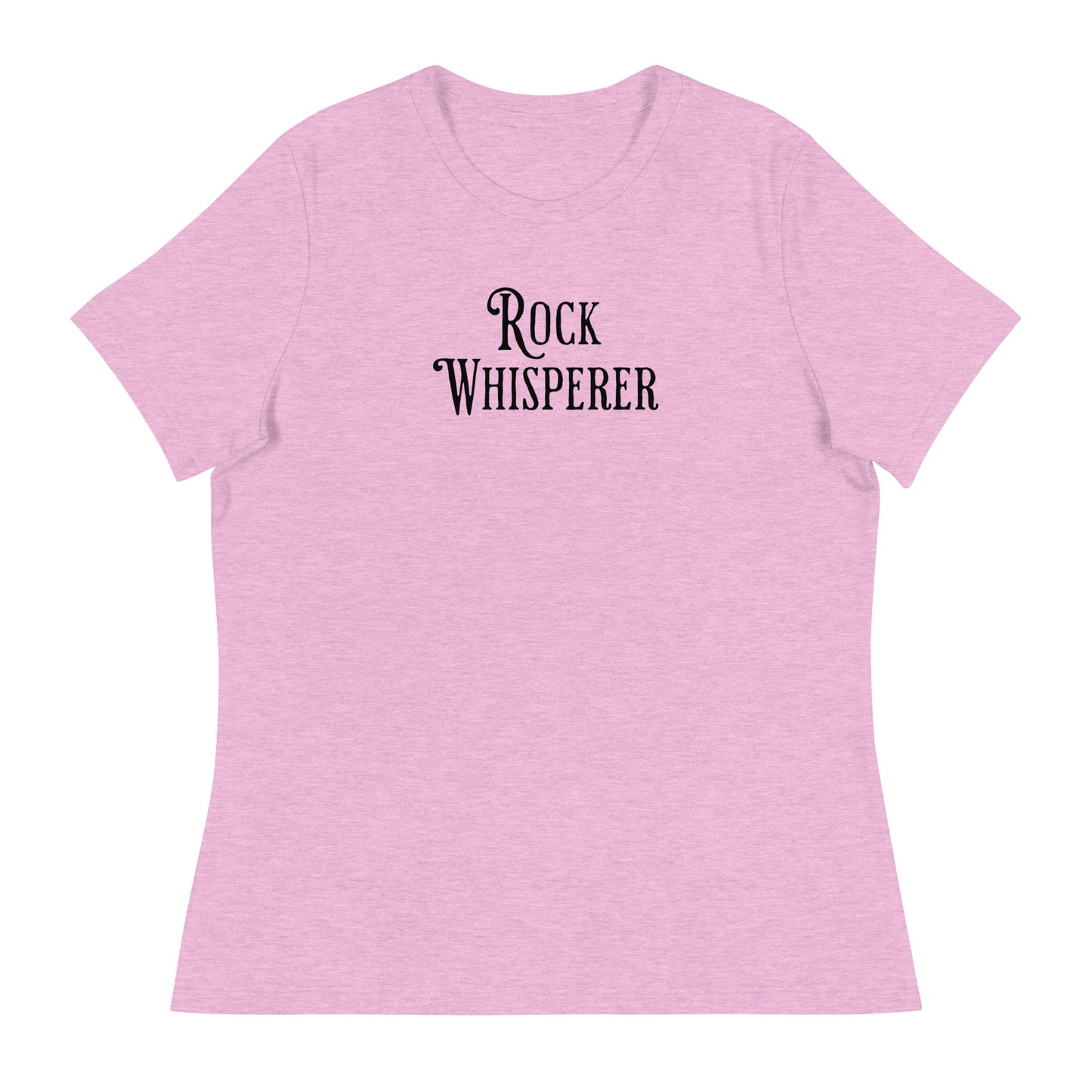 Women's Rock Whisperer T-Shirt Heather Prism Lilac