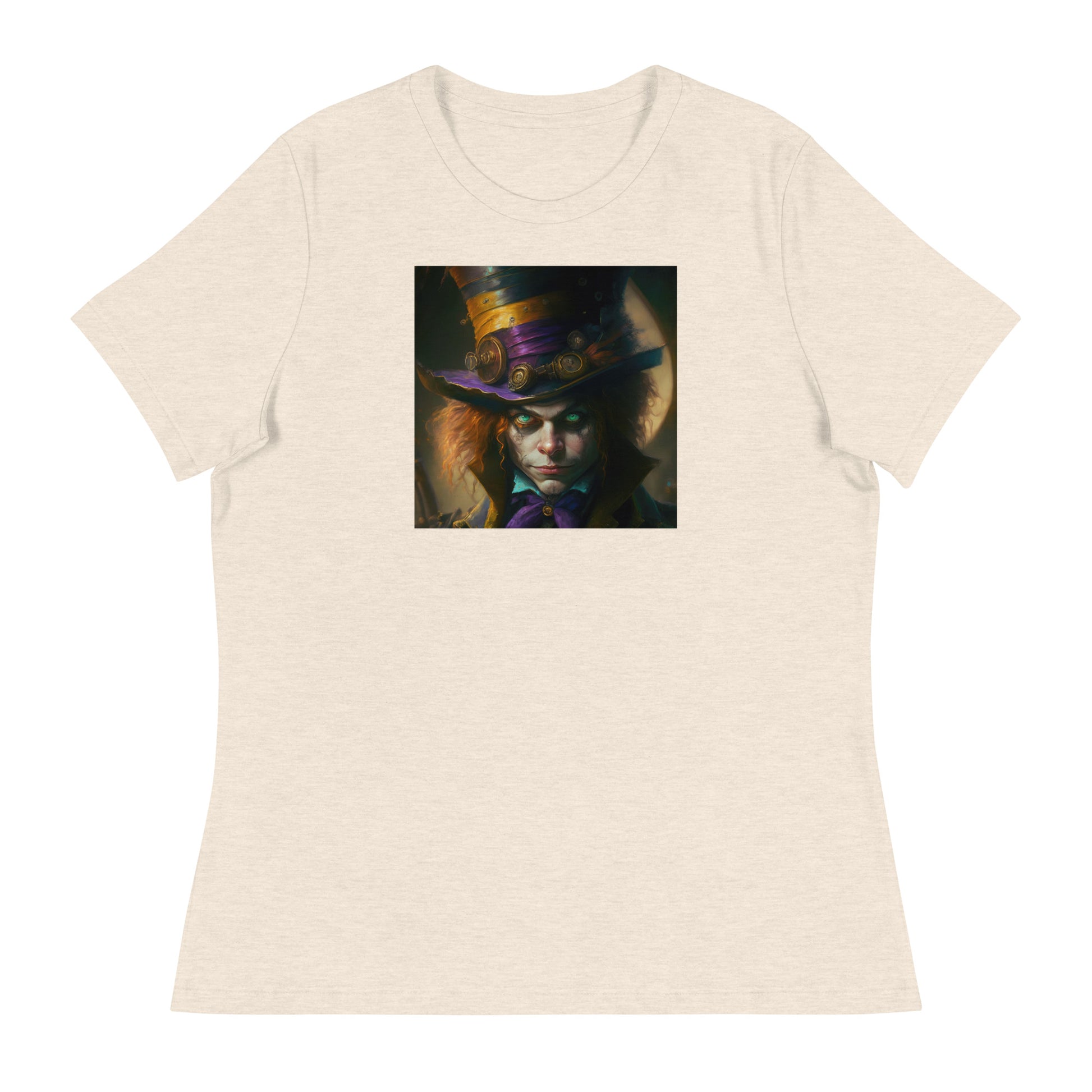 Mad Hatter T-Shirt Heather Prism Natural