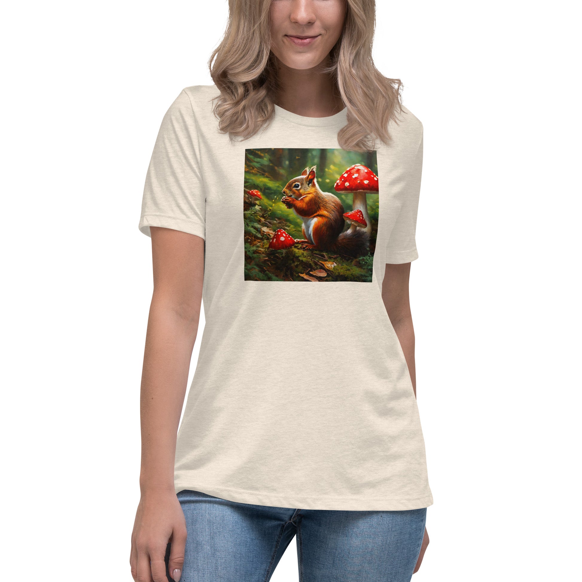 Forest Squirrel Women's Animal Lover T-Shirt