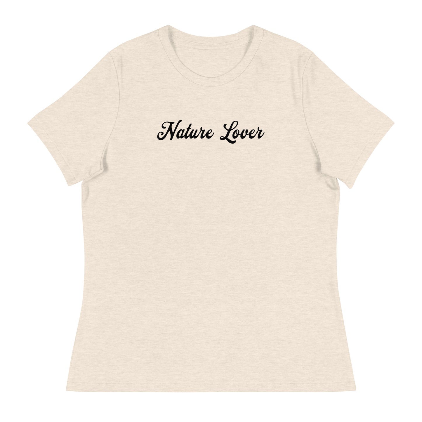 Nature Lover Women's T-Shirt Heather Prism Natural