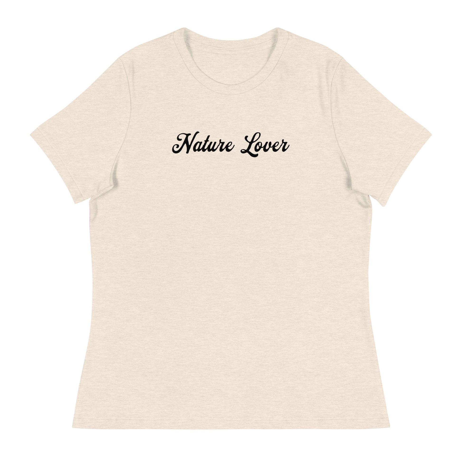 Nature Lover Women's T-Shirt Heather Prism Natural