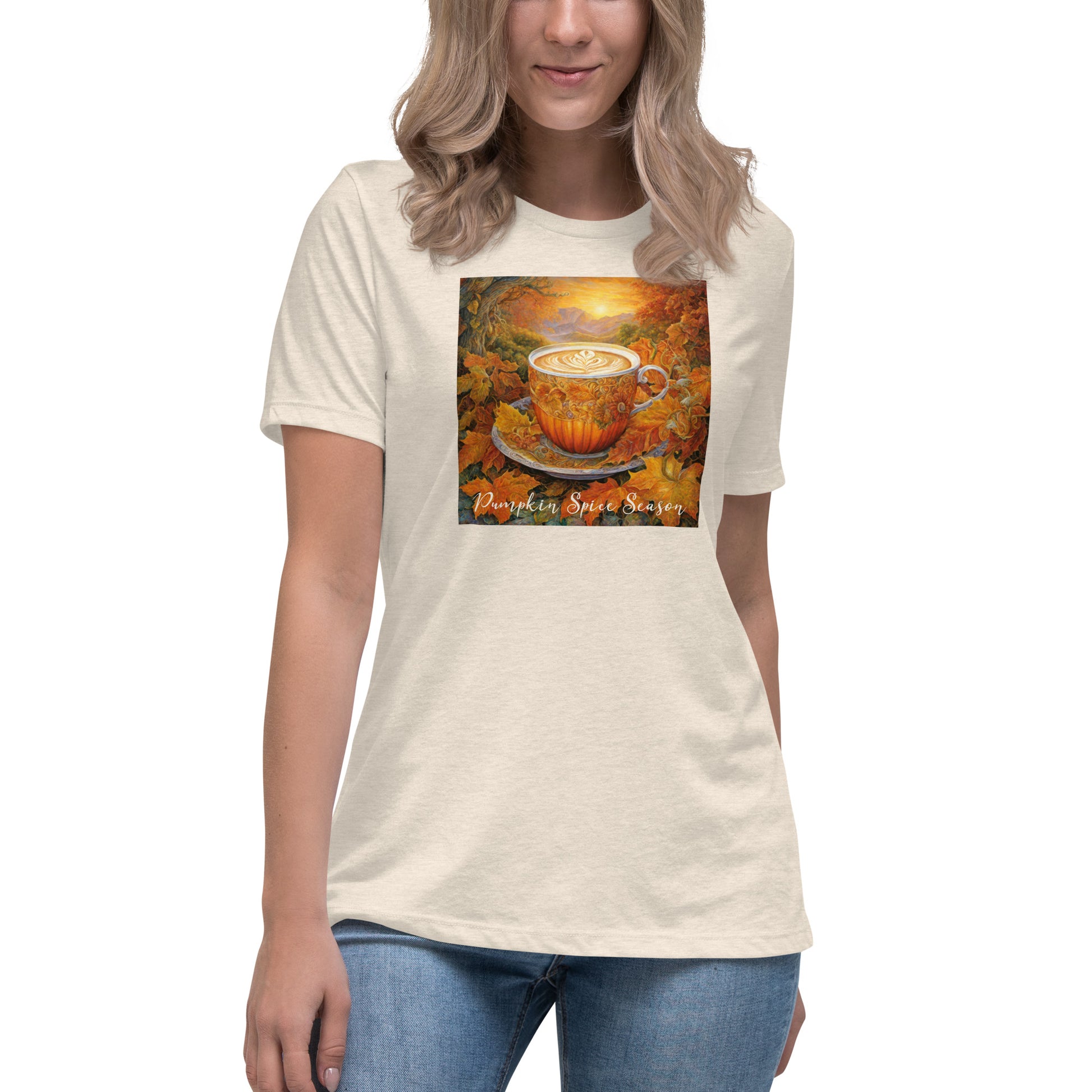 Pumpkin Spice Season Women's Autumn T-Shirt