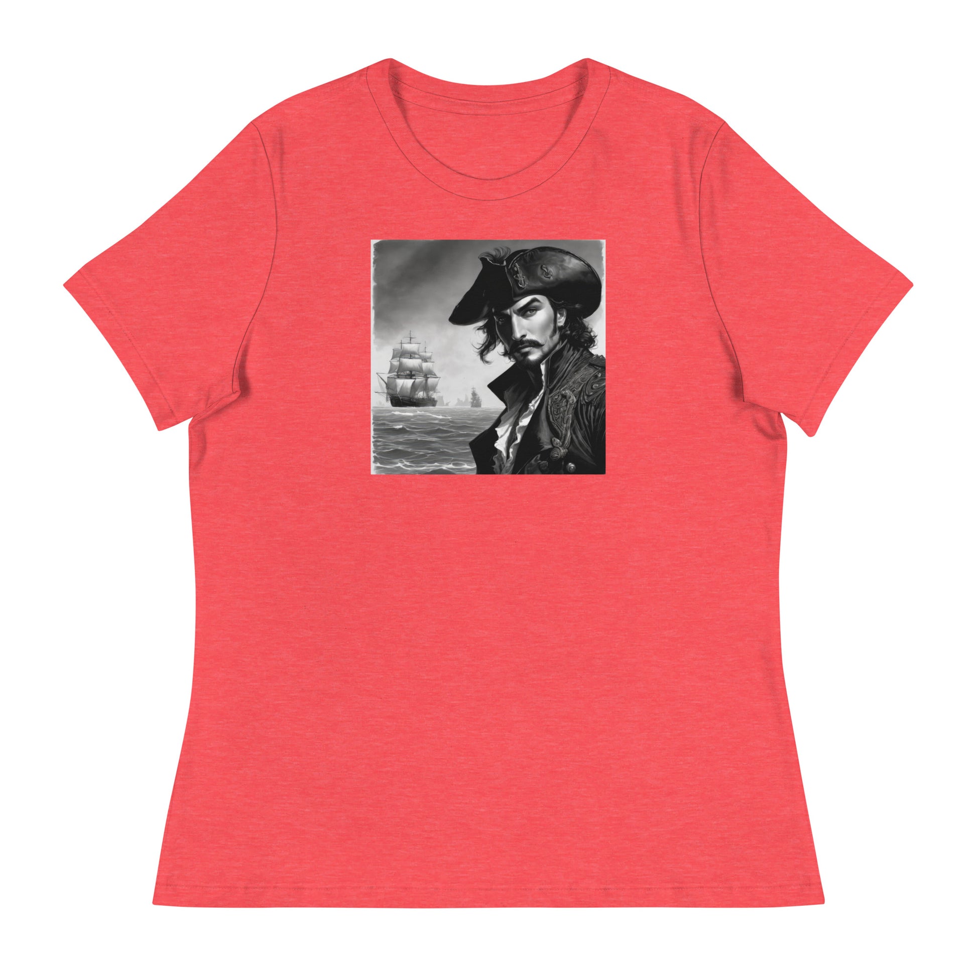 Captain Hook's Gaze Women's T-Shirt Heather Red