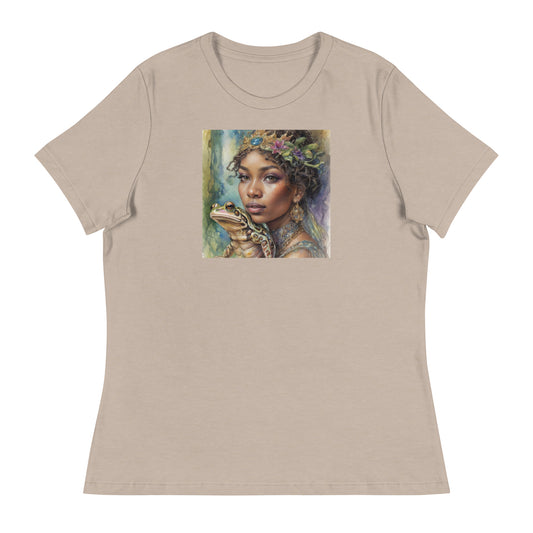 The Frog Princess Women's T-Shirt Heather Stone