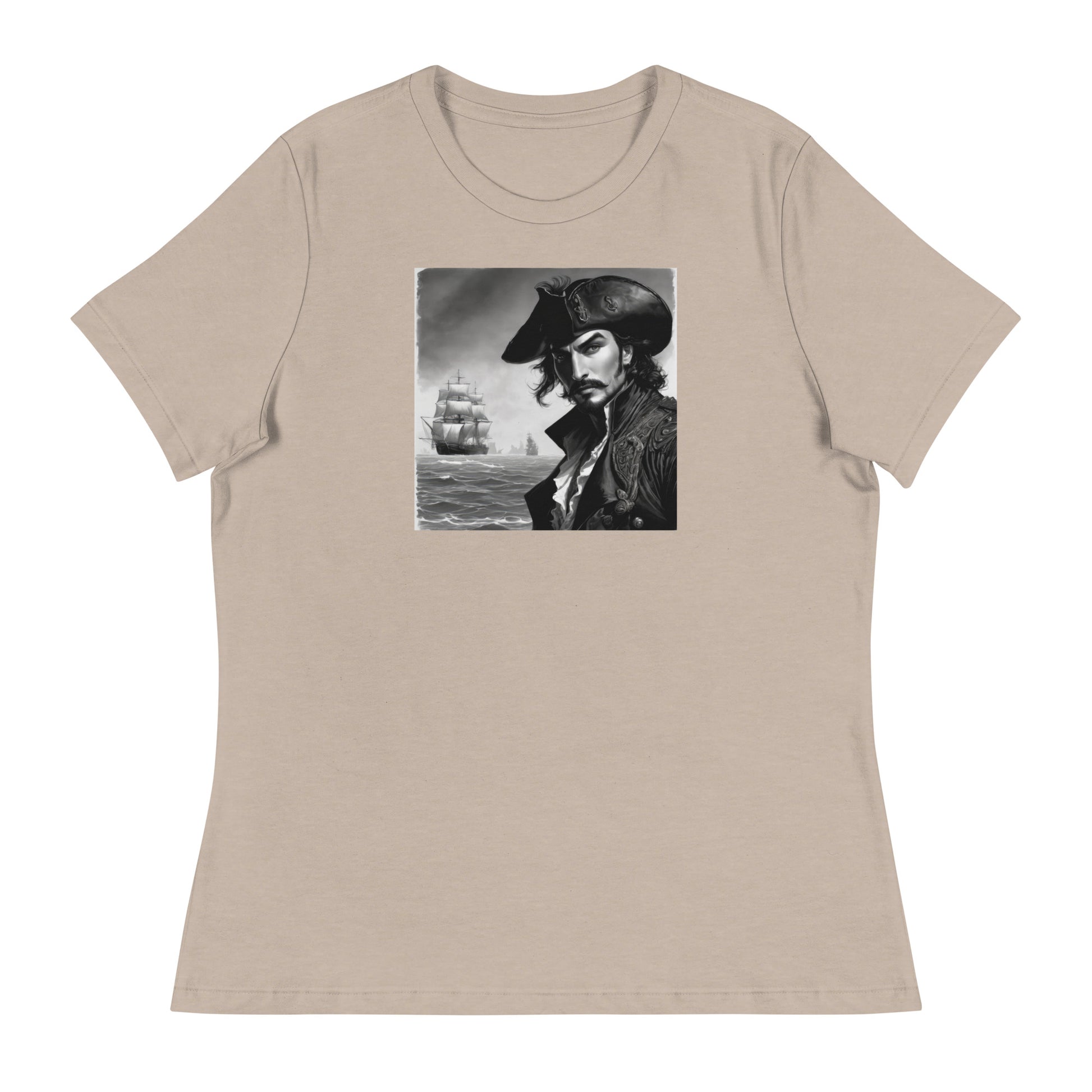 Captain Hook's Gaze Women's T-Shirt Heather Stone