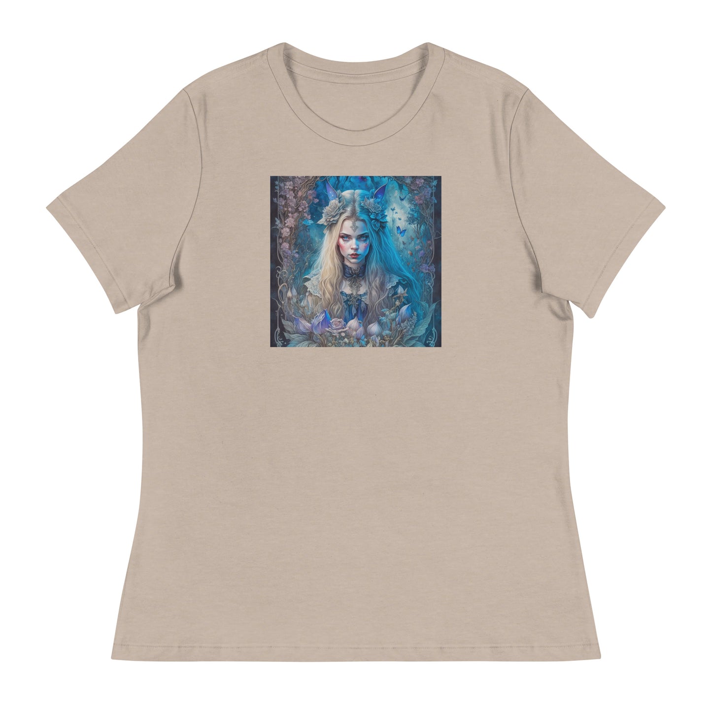 Esoteric Alice in Wonderland Women's T-Shirt Heather Stone