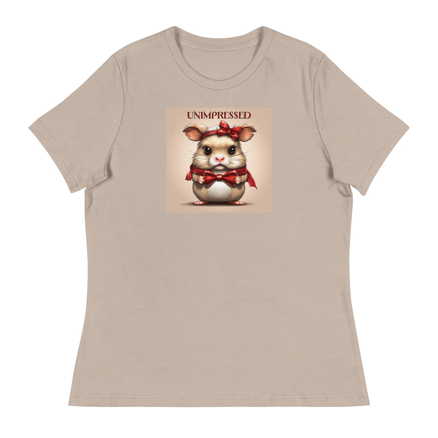 Unimpressed Women's Funny T-Shirt Heather Stone