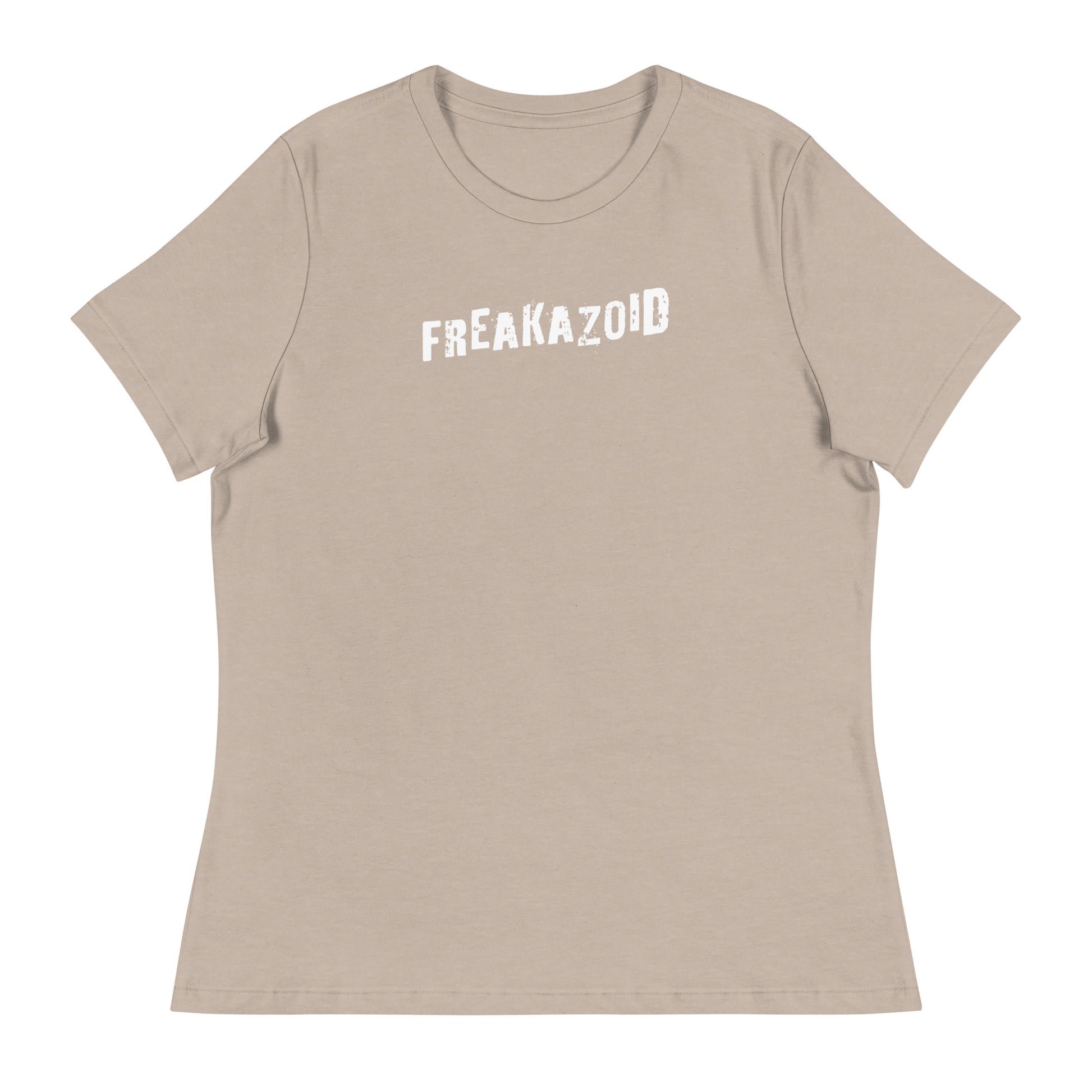 Freakazoid Women's Funny T-Shirt Heather Stone