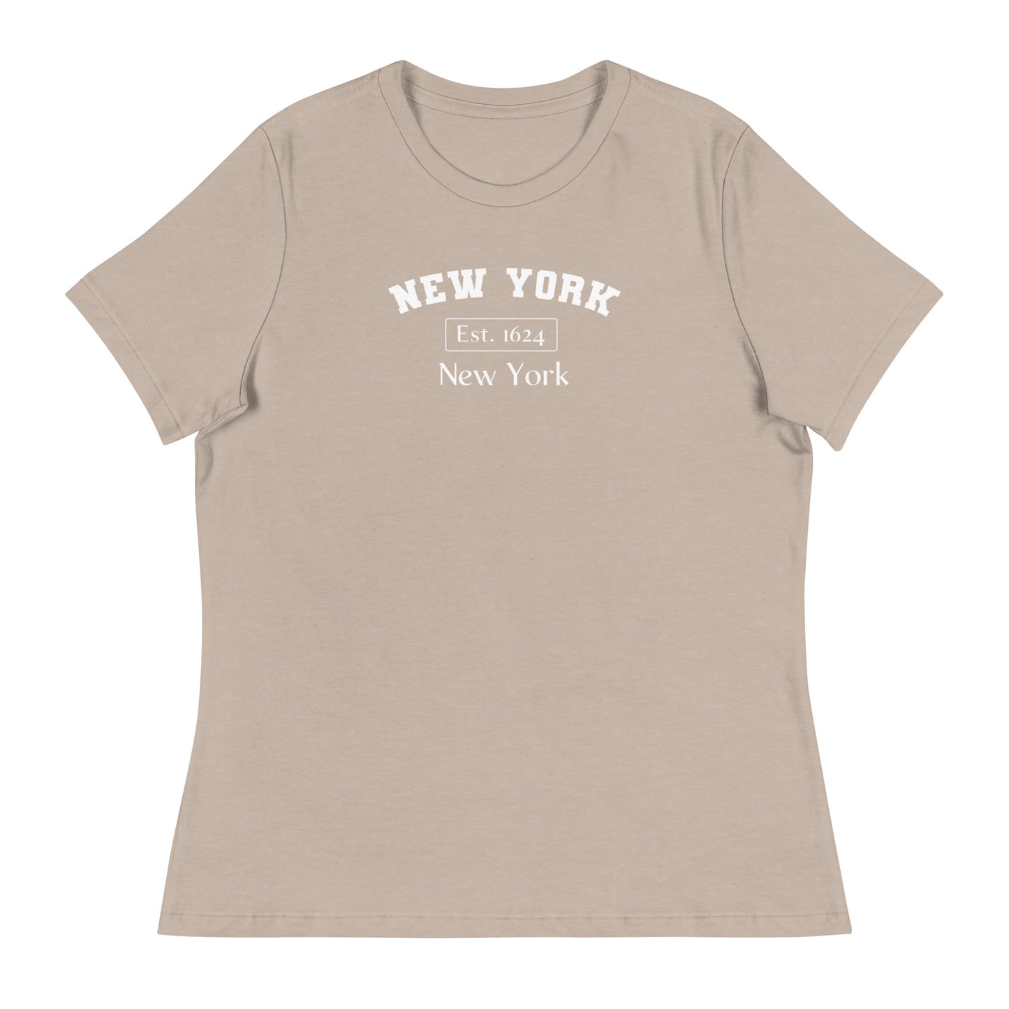 New York, New York Women's T-Shirt Heather Stone