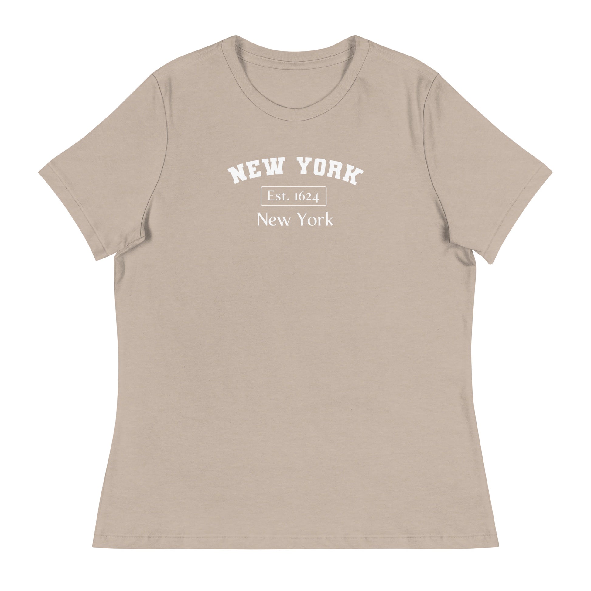 New York, New York Women's T-Shirt Heather Stone