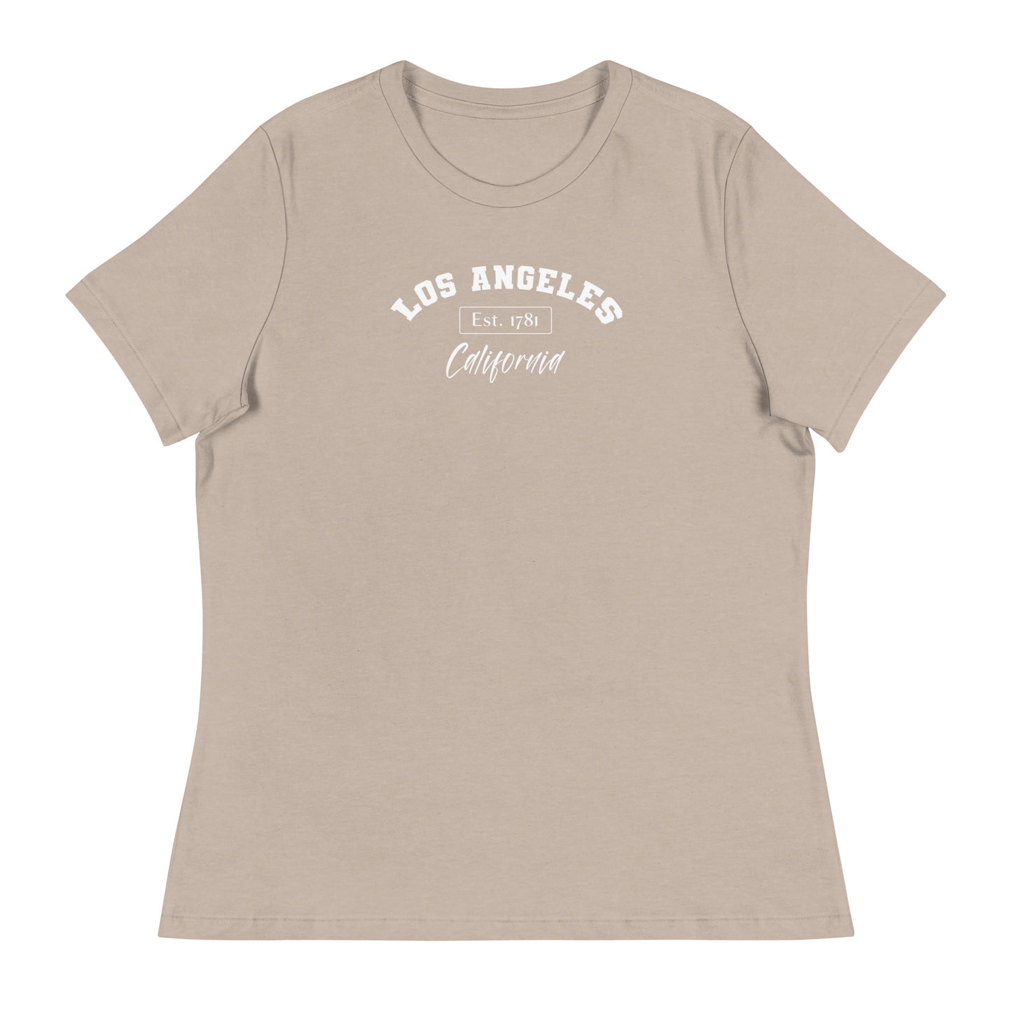 Los Angeles, California Women's T-Shirt Heather Stone