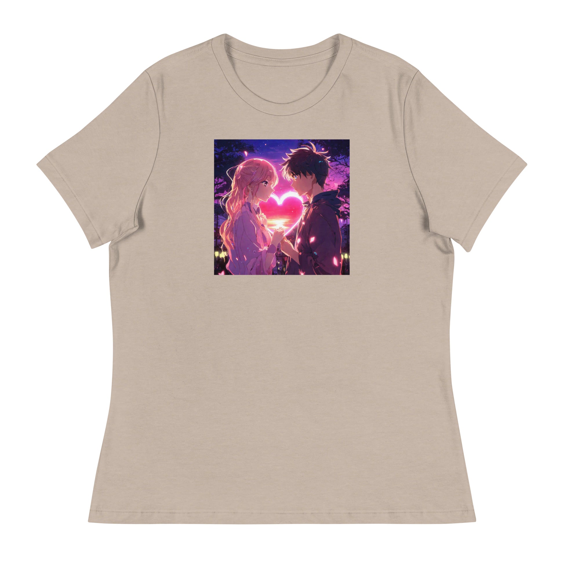 Women's Valentine's Day Love T-Shirt Heather Stone