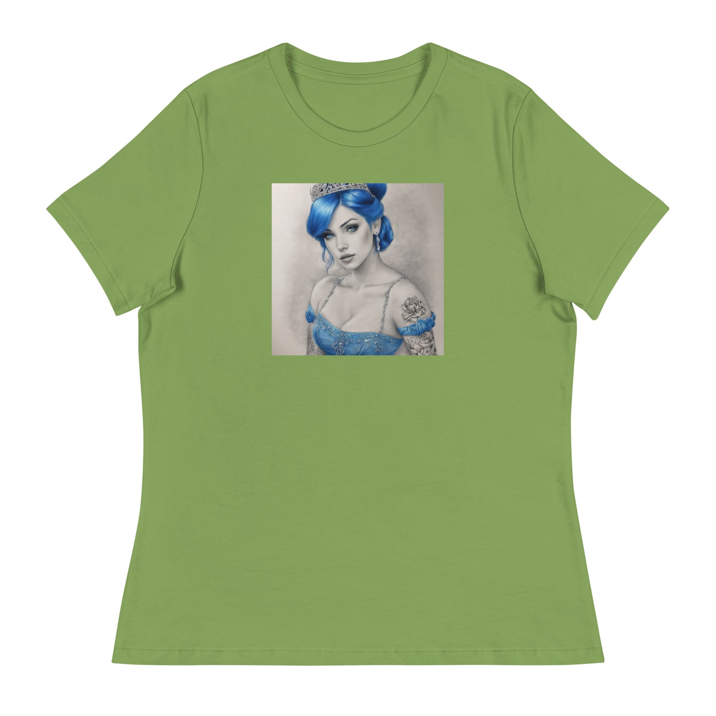 Cinderella with Tattoos T-Shirt Leaf