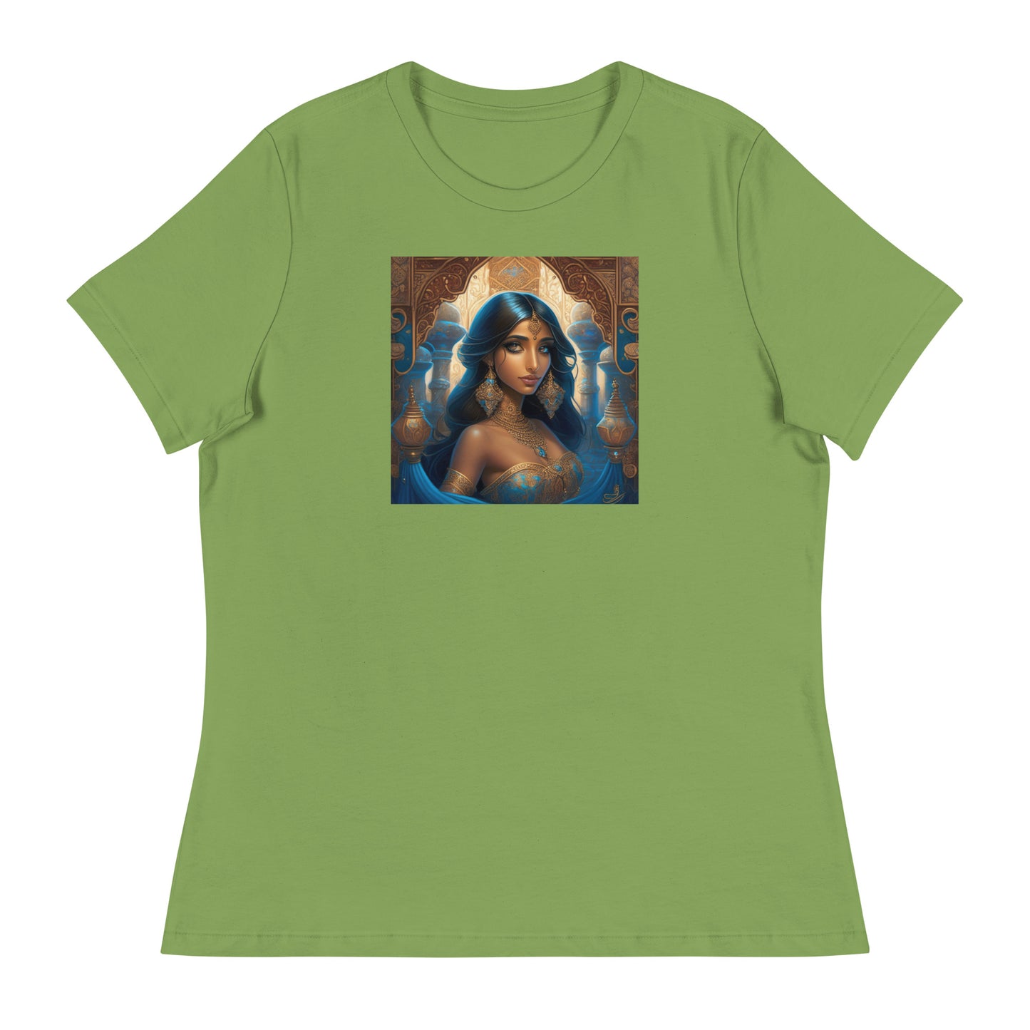 Princess Jasmine Women's T-Shirt Leaf