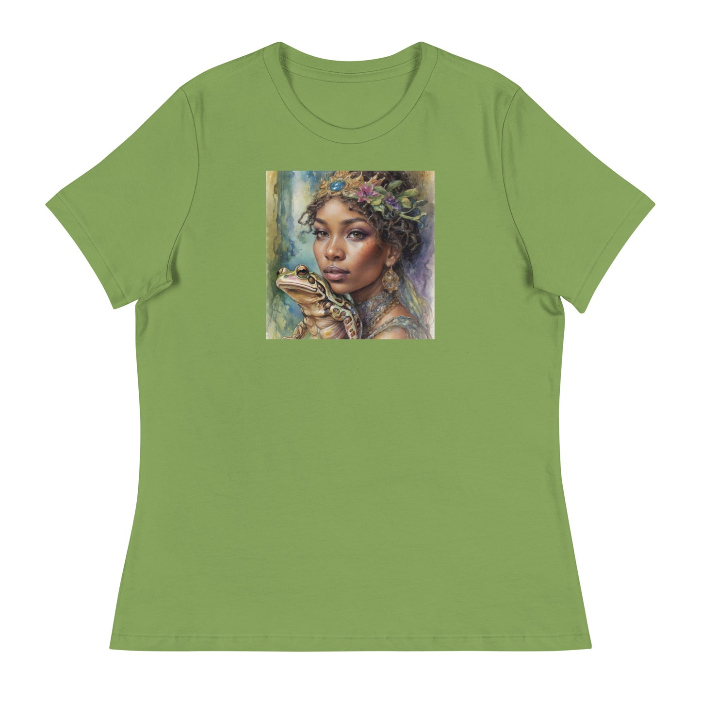 The Frog Princess Women's T-Shirt Leaf