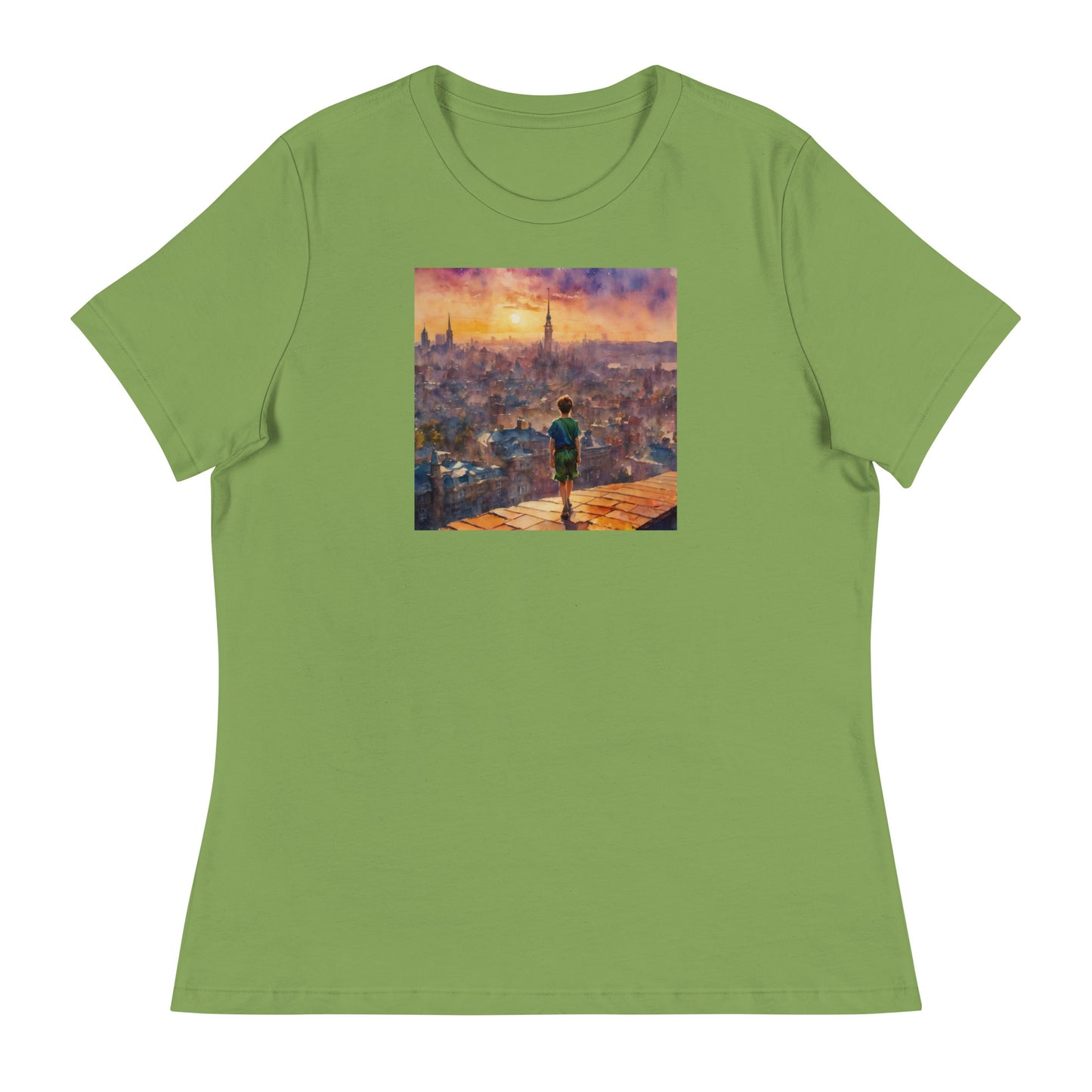 Peter Pan's World Women's T-Shirt Leaf