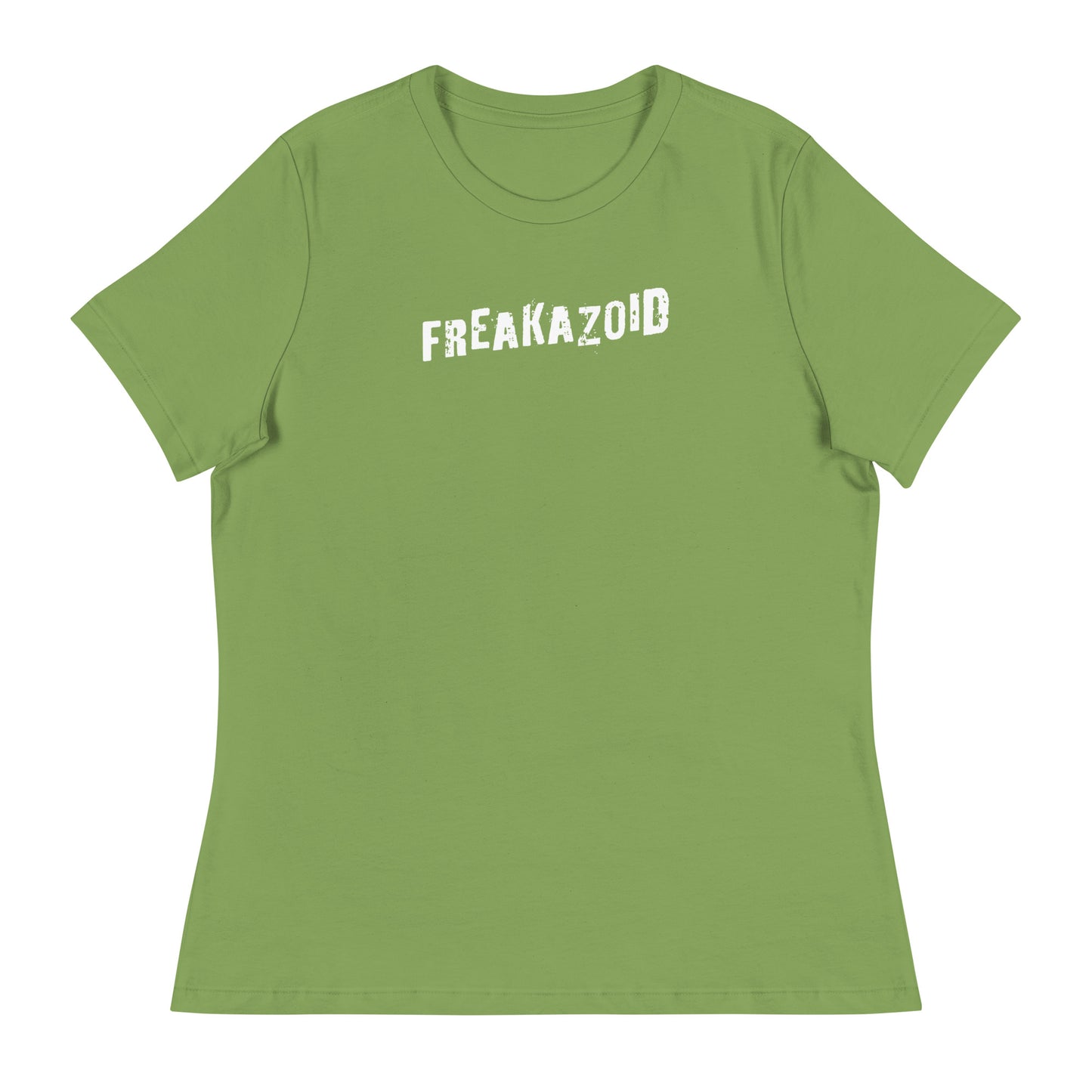 Freakazoid Women's Funny T-Shirt Leaf