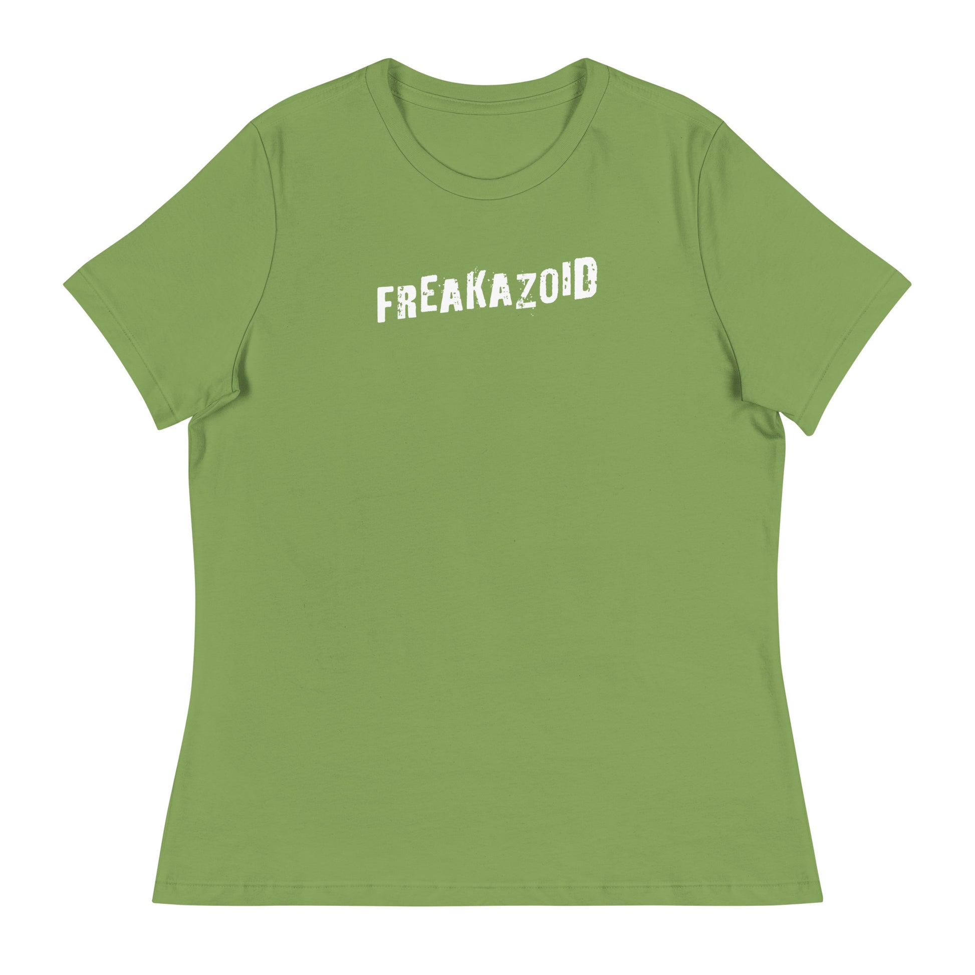 Freakazoid Women's Funny T-Shirt Leaf