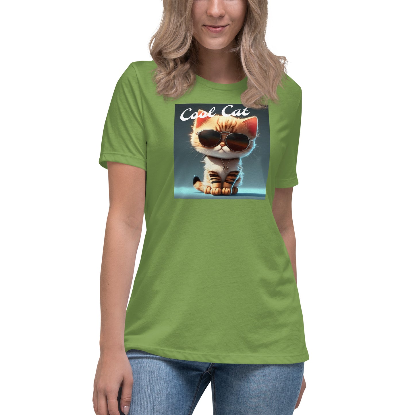 Cool Cat Women's Funny T-Shirt