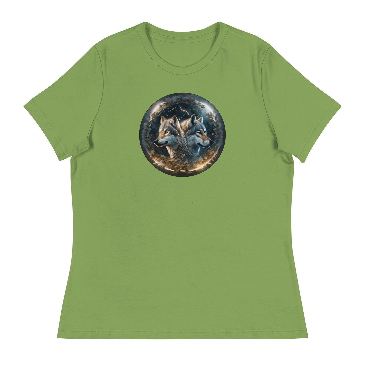 Women's Wolf Spirits T-Shirt Leaf