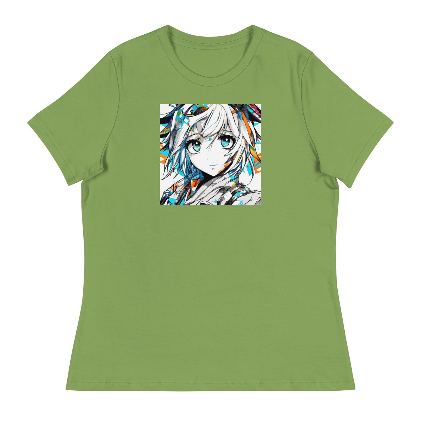 Women's Anime Addict T-Shirt Leaf