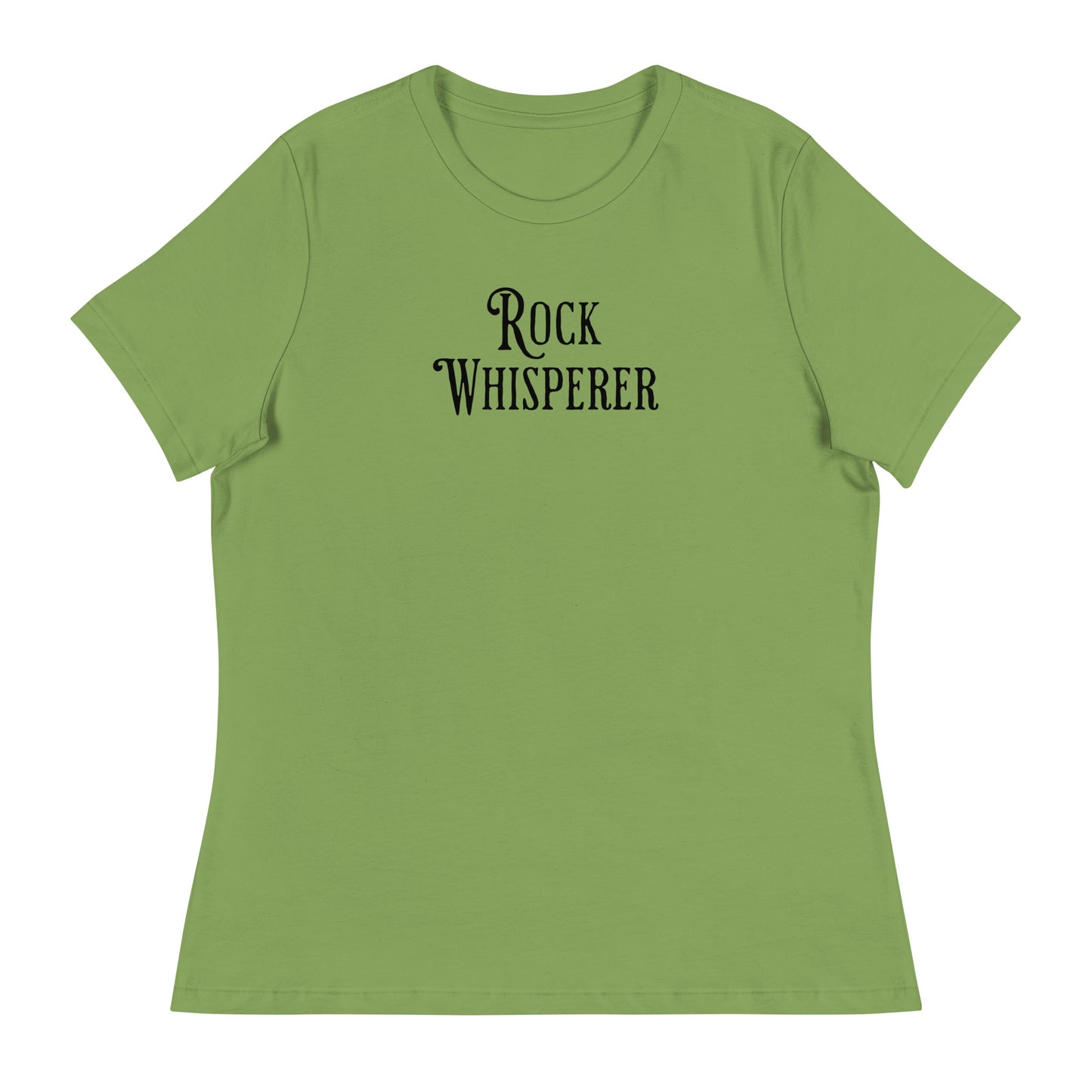 Women's Rock Whisperer T-Shirt Leaf