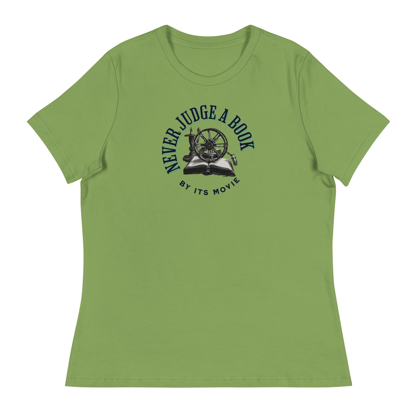 Never Judge a Book by its Movie Women's T-Shirt Leaf