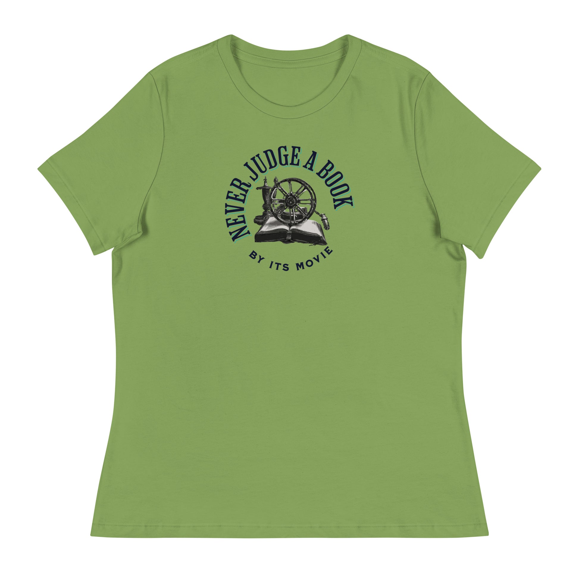 Never Judge a Book by its Movie Women's T-Shirt Leaf