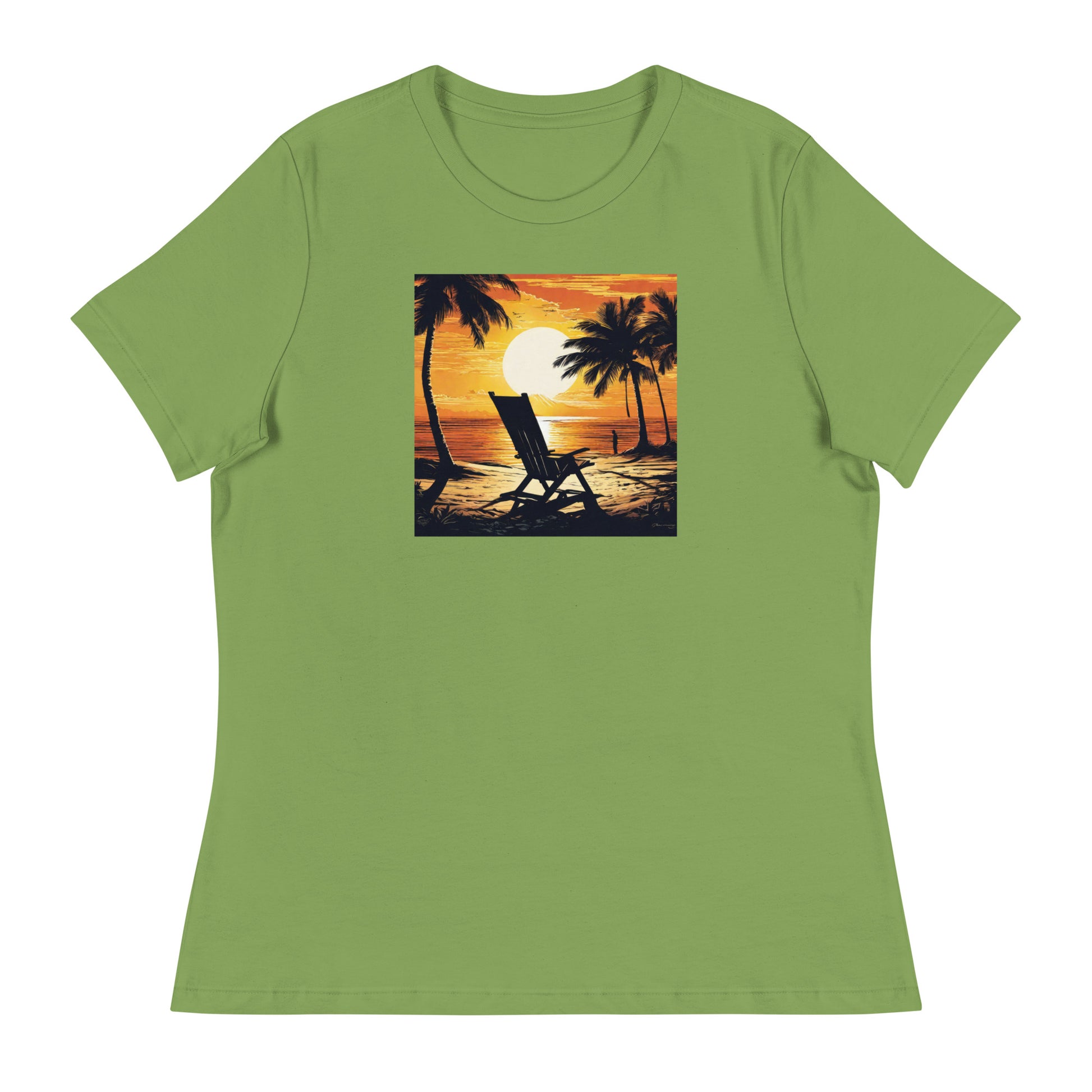 Summer Paradise Women's T-Shirt Leaf