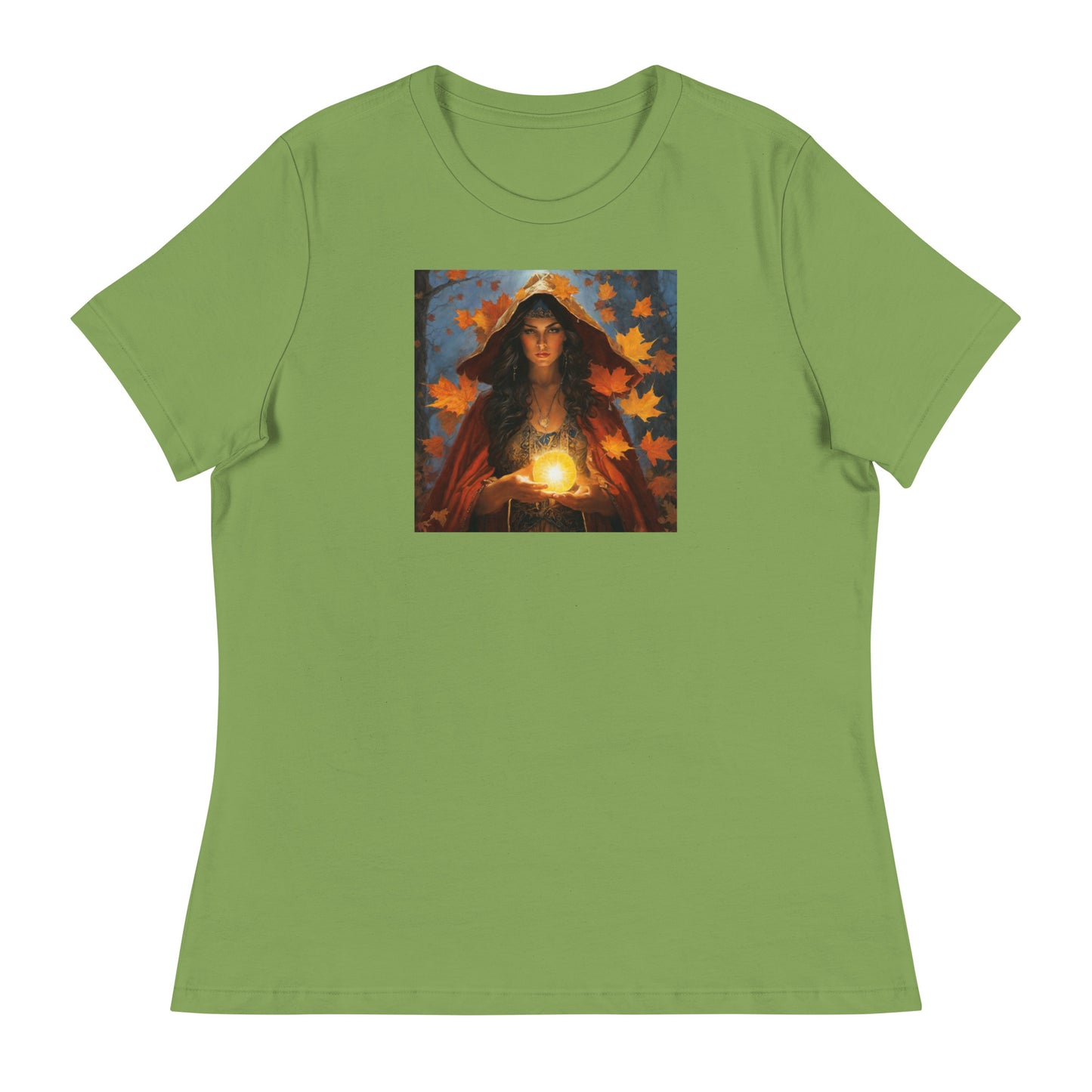 Autumn Gypsy Women's Fall T-Shirt Leaf