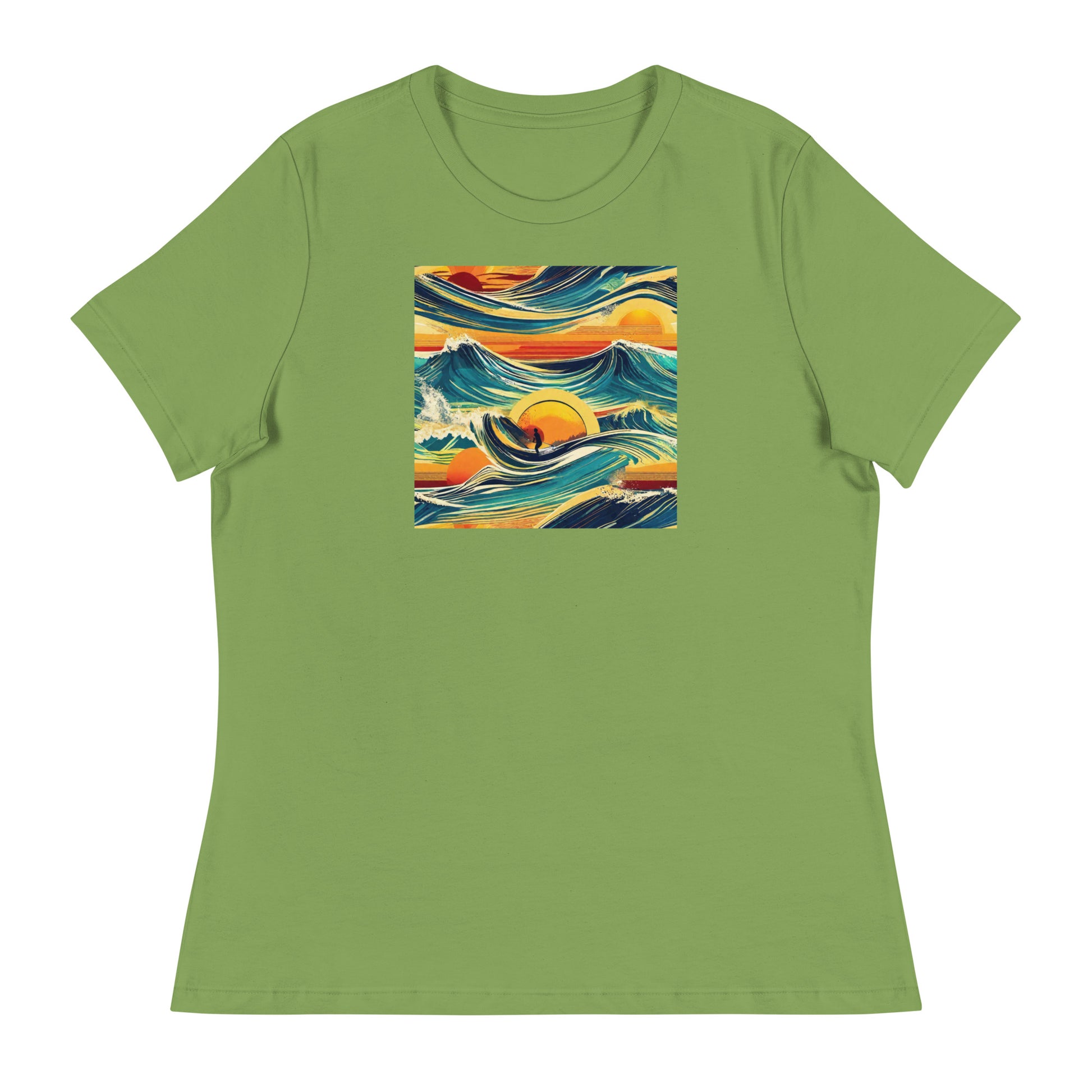 Surf's Up Women's T-Shirt Leaf